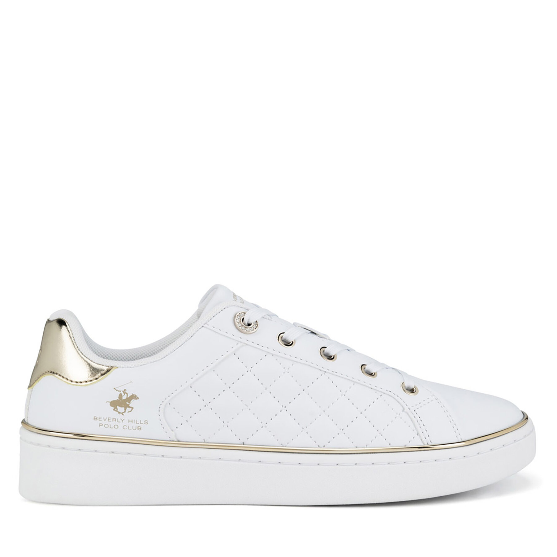 Sneakers Beverly Hills Polo Club BHPCV12-493 Alb