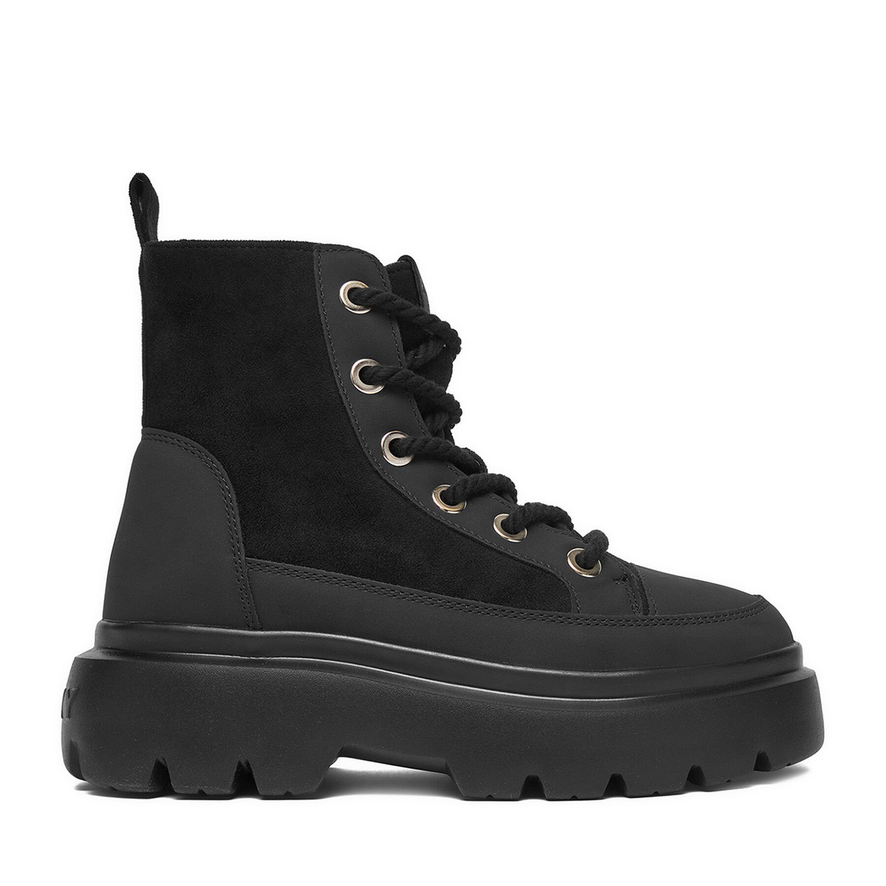 Šnurovacia obuv Roxy CEO-V12-1125 Čierna