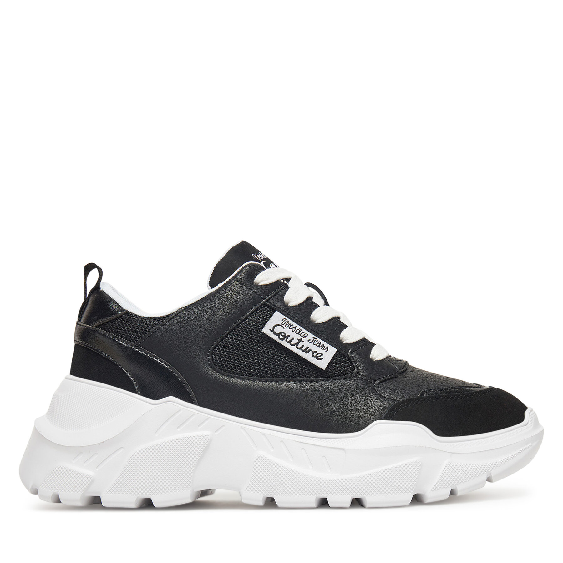 Dámske Sneakersy Versace Jeans Couture, Rozmer: 38, Čierna, 78VA3SC2