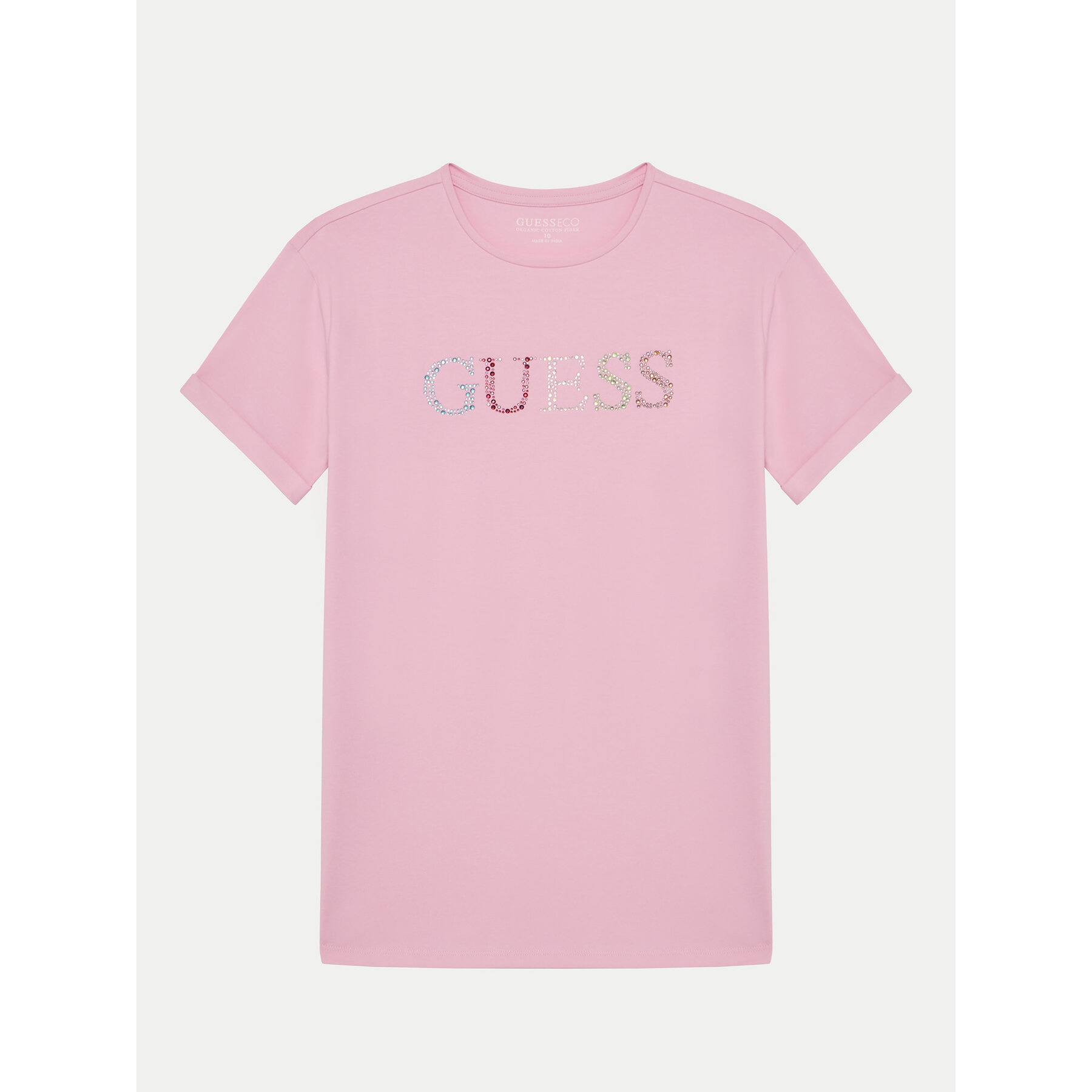 Guess T-Shirt J5GI38 J1314 Ροζ Regular Fit