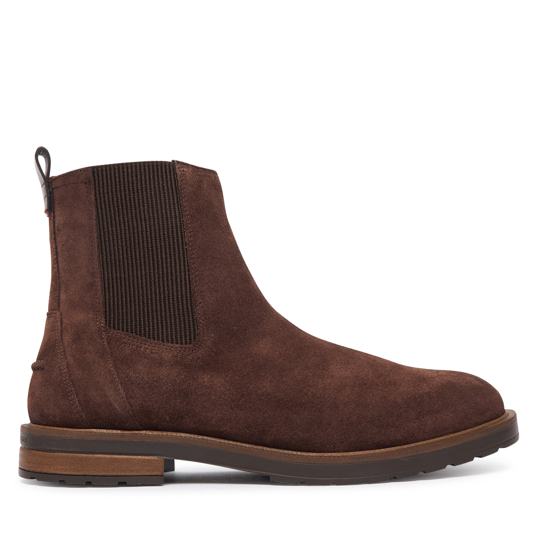 Stiefeletten Tommy Hilfiger Cleated Hilifger Suede Boot FM0FM05961 Braun