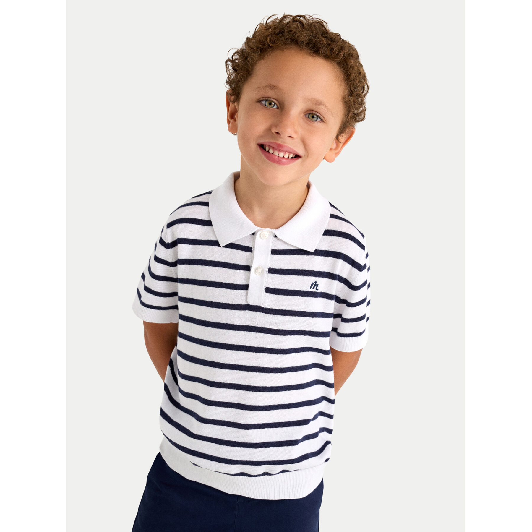 Mayoral Polo 3104 Bianco Regular Fit