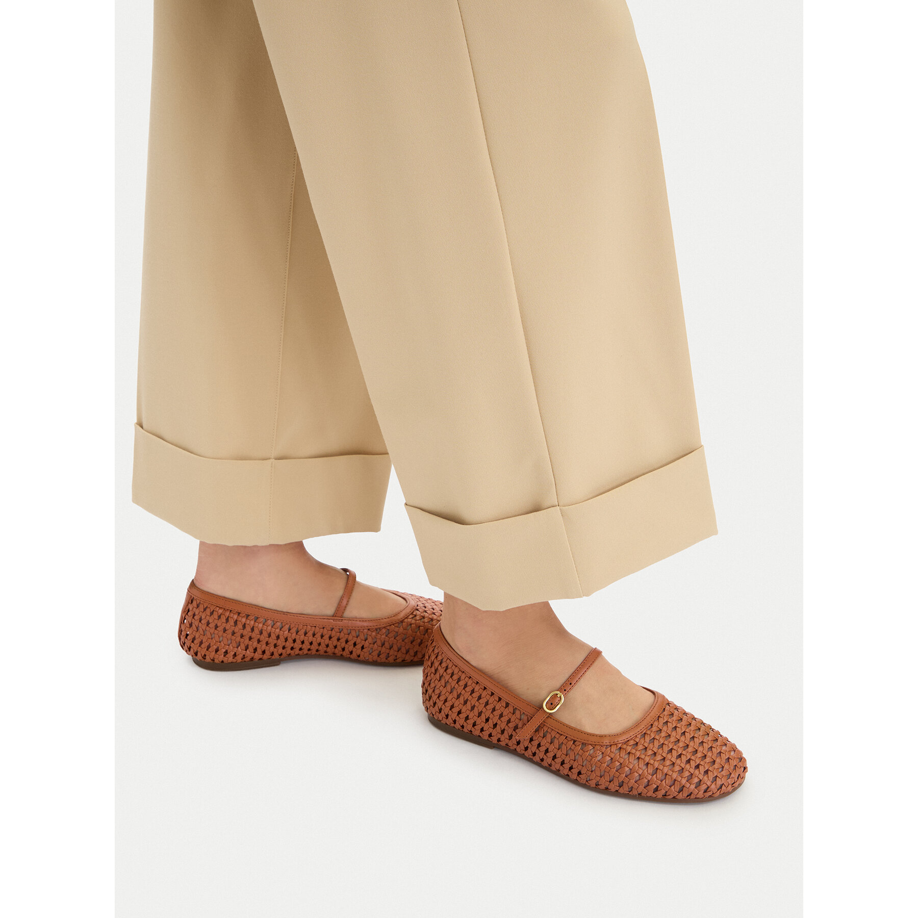 Baleríny Clarks Livia Sky 26185980 Hnedá