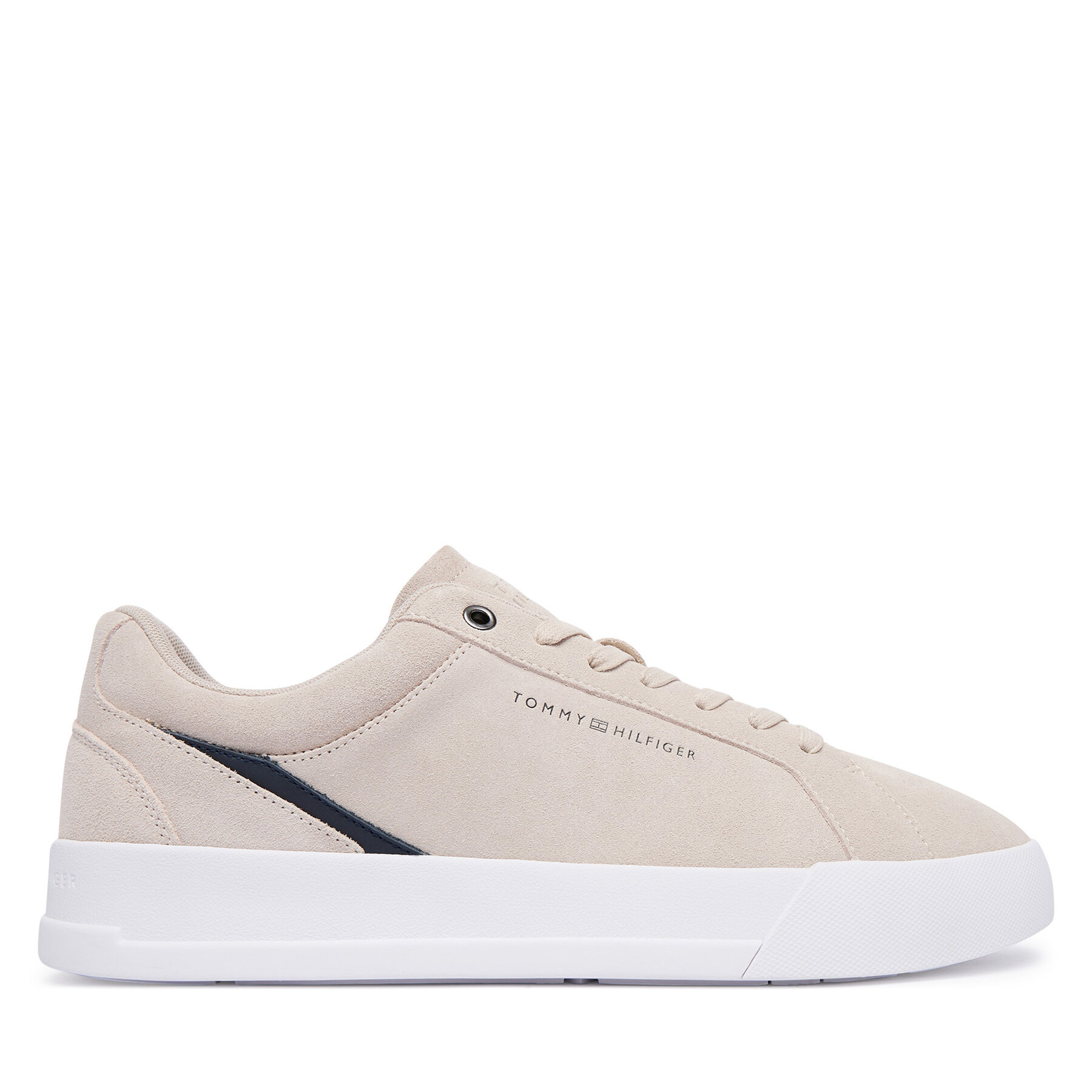 Sneakers Tommy Hilfiger Th Court Premium Suede FM0FM05880 Bej deschis