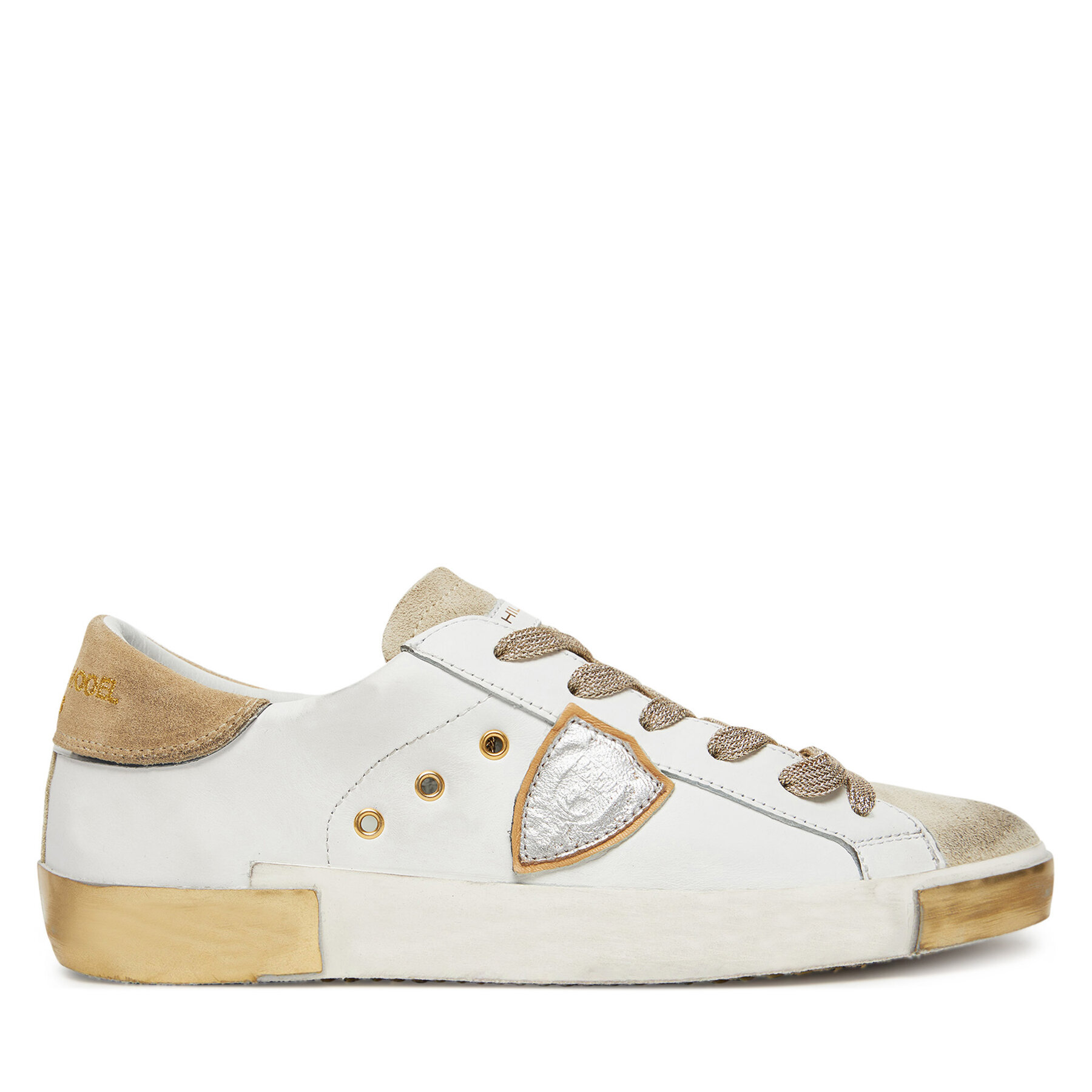 Sneakersy Philippe Model PRLD VDE1 Biela