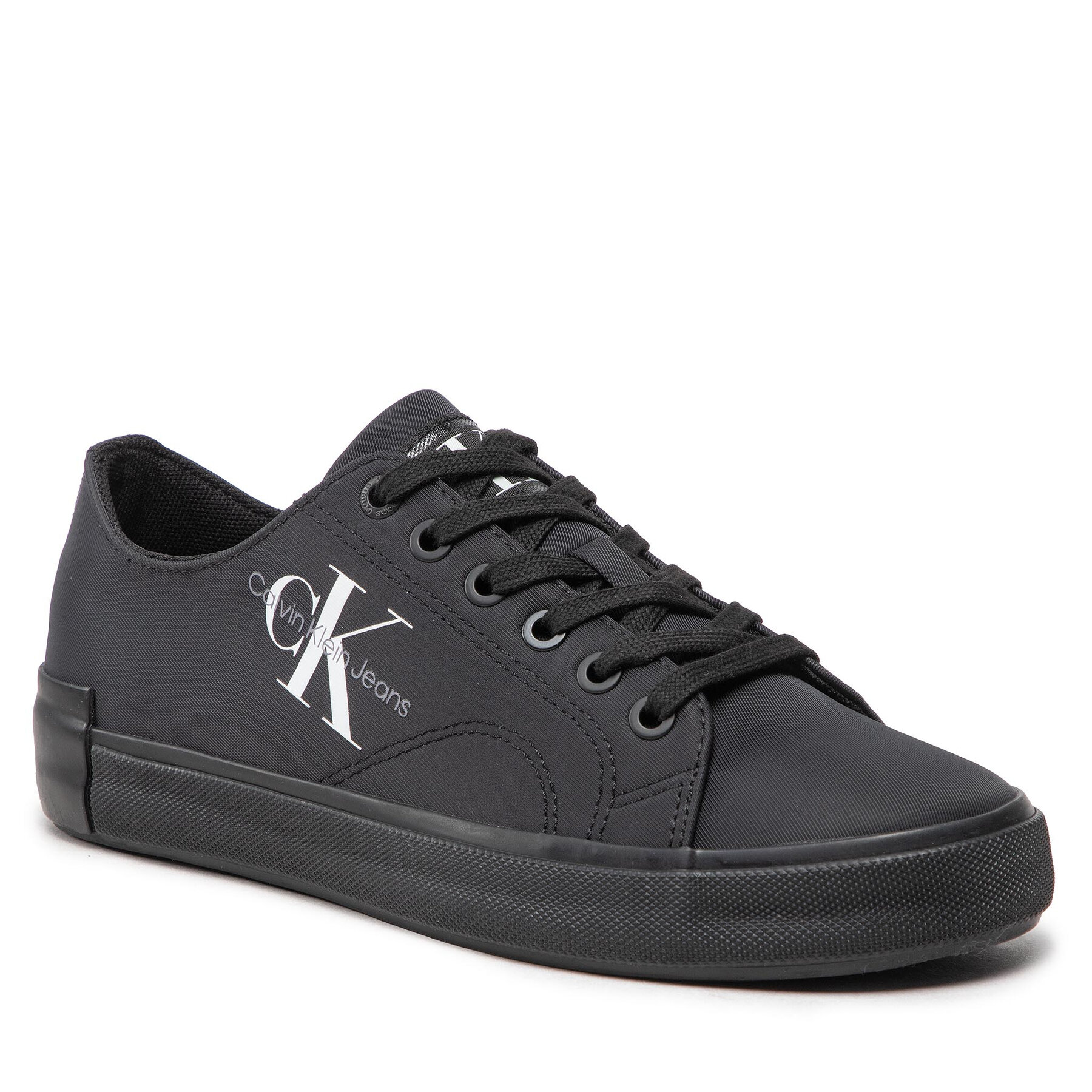 Calvin Klein Jeans Ess Vulcanized Laceup Low Ny YW0YW00756 Black BDS – Сникърси