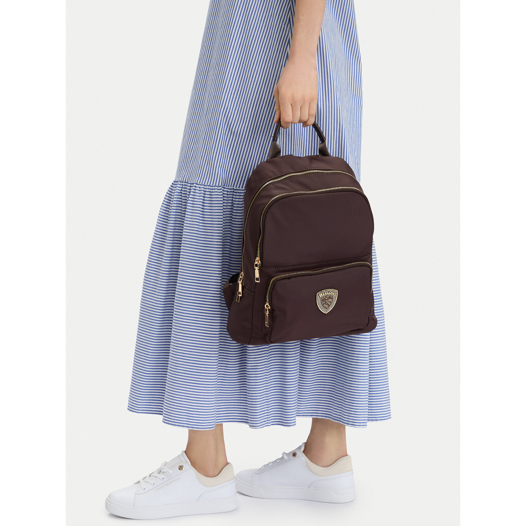 Σακίδιο Blauer S6FREYA01/TWE Καφέ