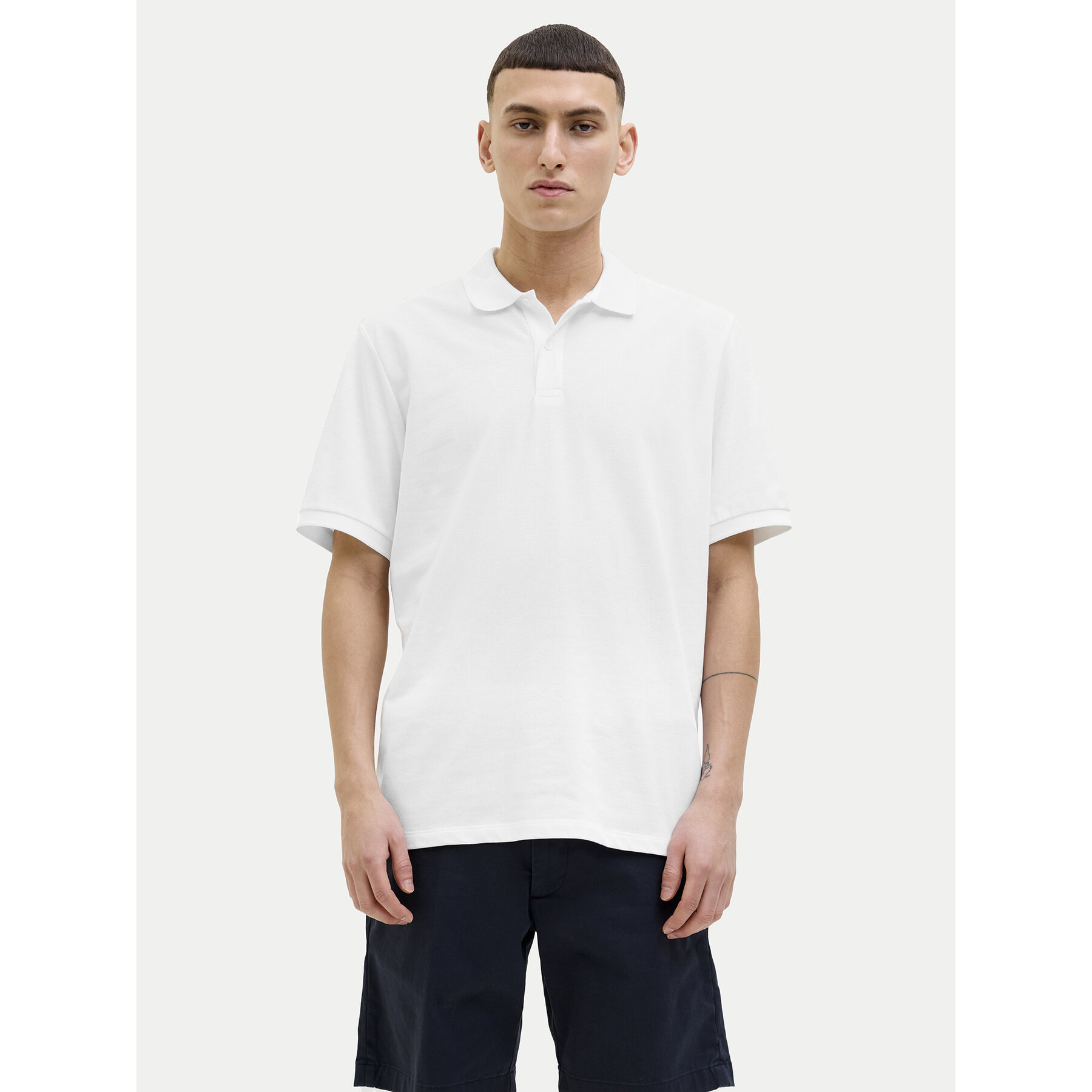 Jack & Jones Polo Kane 12270150 Λευκό Regular Fit
