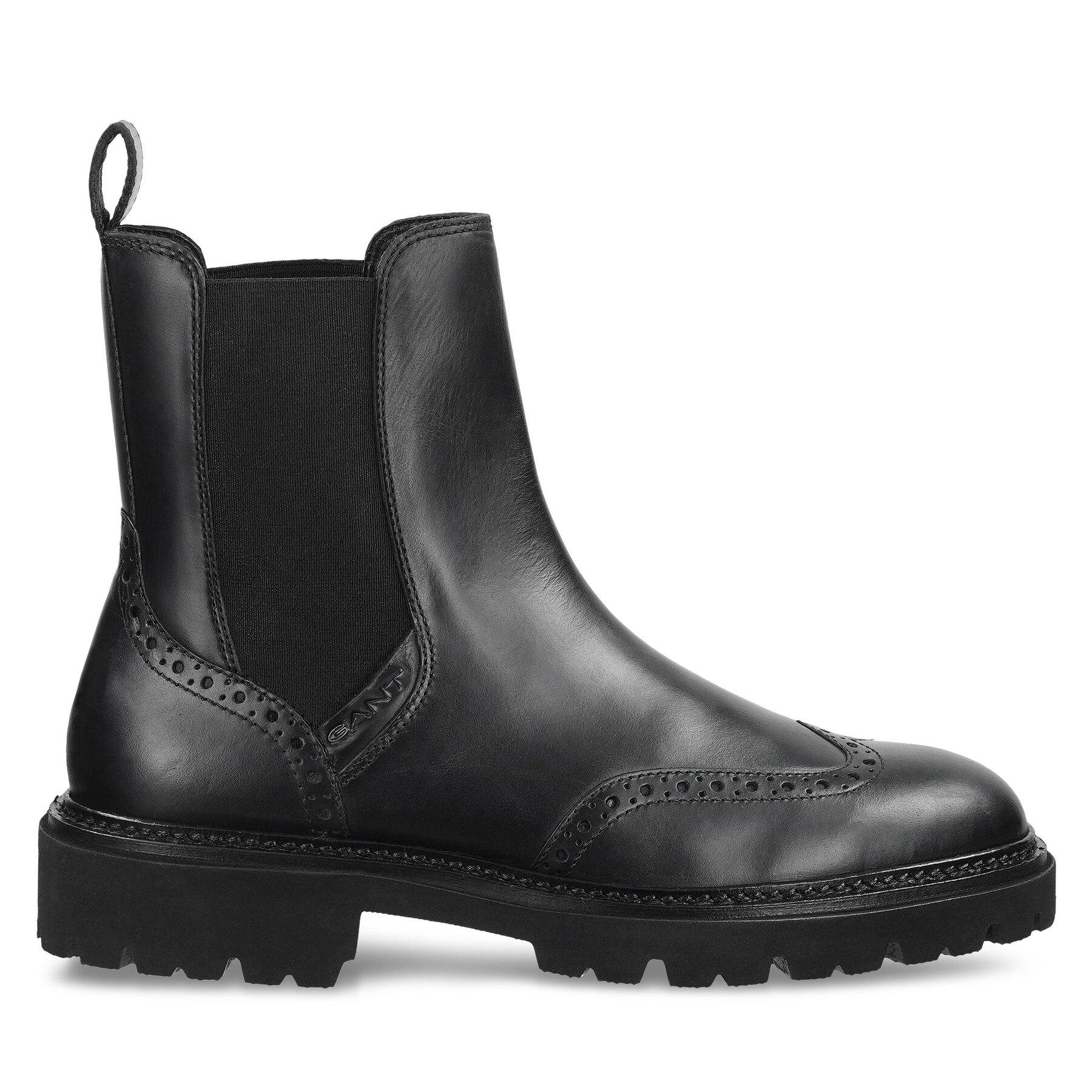Členková obuv s elastickým prvkom Gant 31551119 Čierna