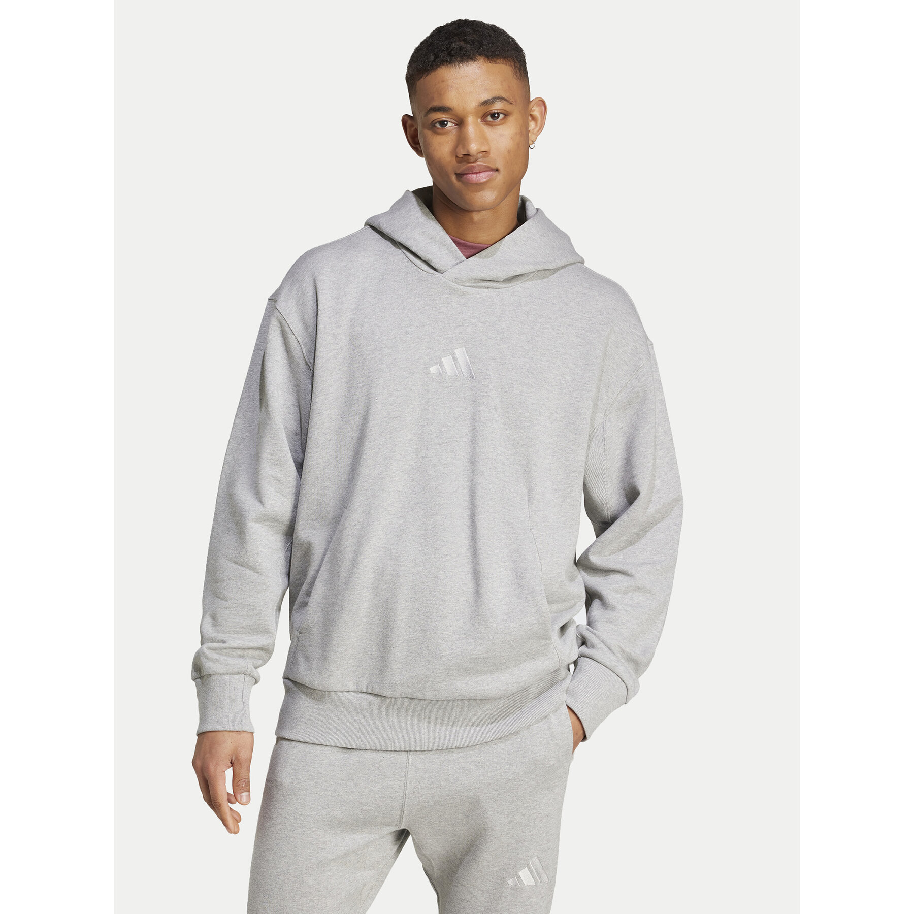 adidas Sweatshirt ALL SZN French Terry IY4155 Grau Loose Fit