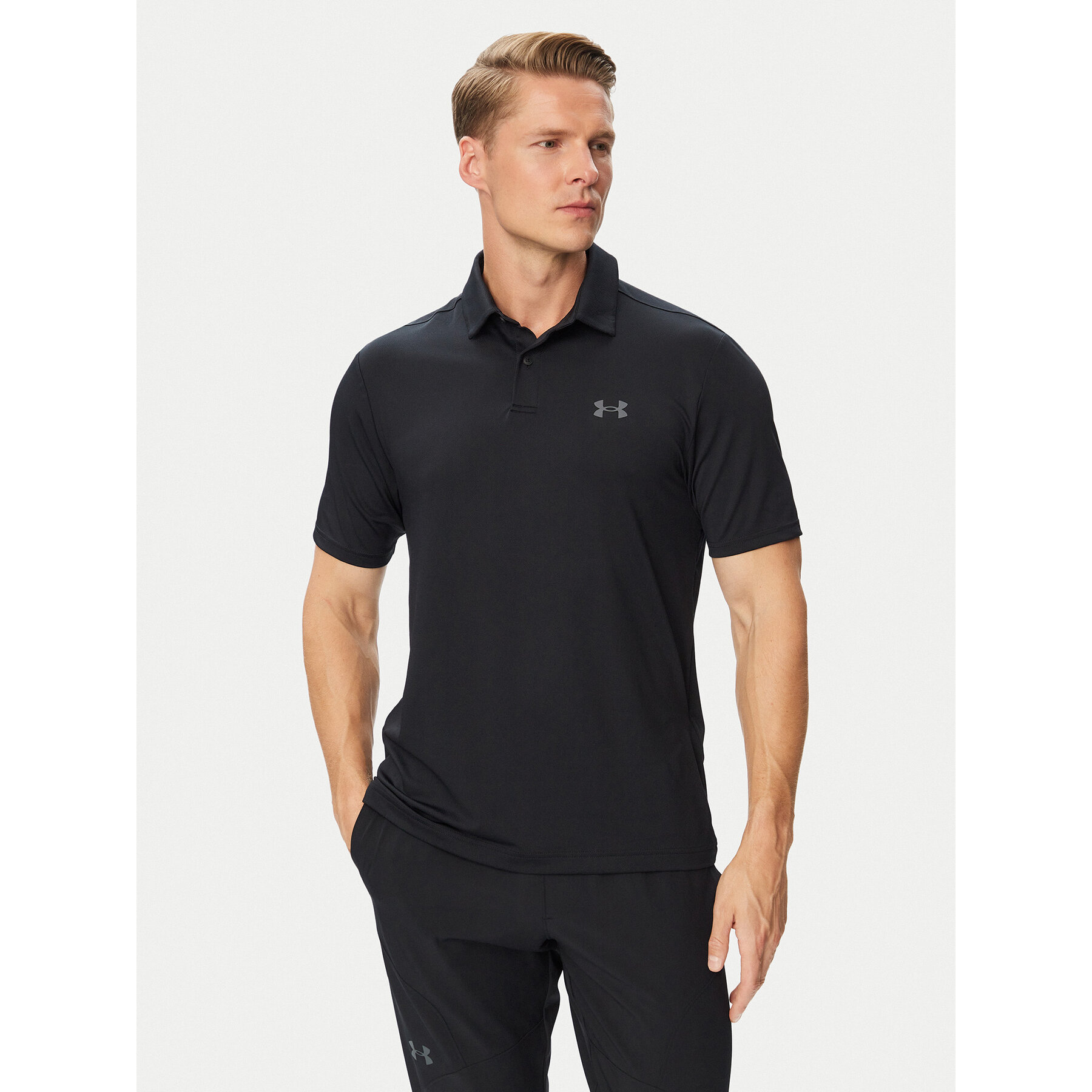 Under Armour Poloshirt Ua Matchplay 6009799 Schwarz Regular Fit