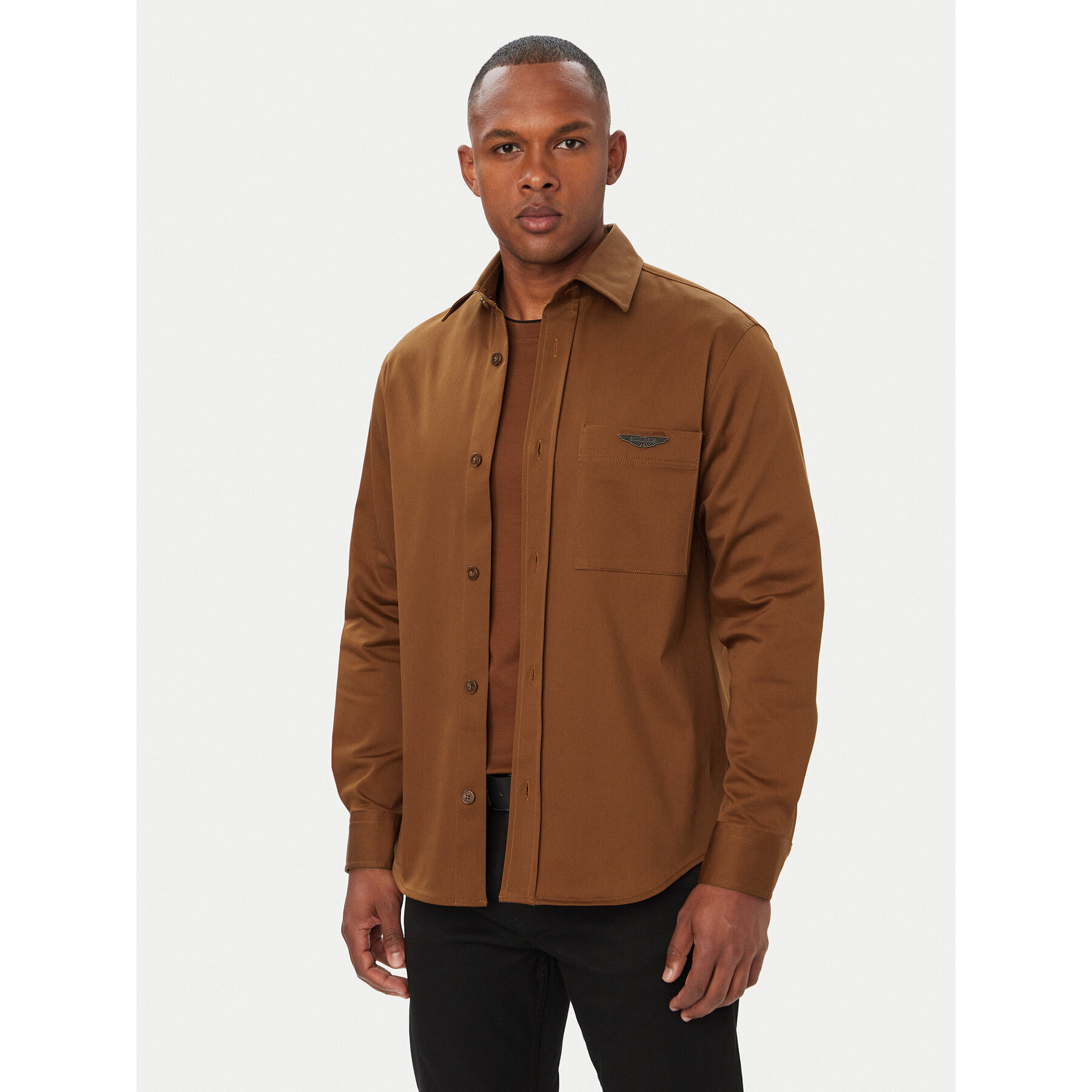 BOSS Hemd C-Owen 50567166 Braun Relaxed Fit