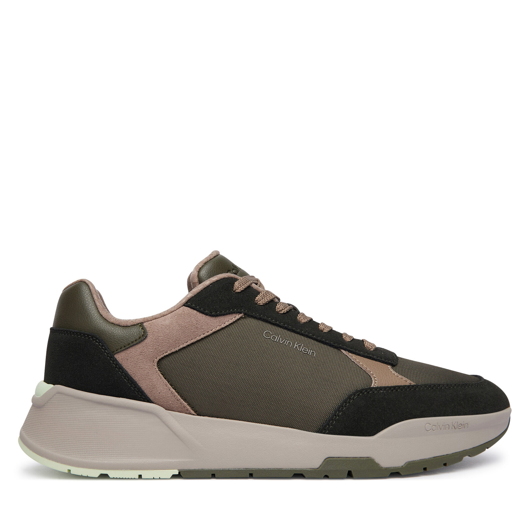 Sneakers Calvin Klein City Runner Laceup Ny-Su HM0HM02308 Kaki
