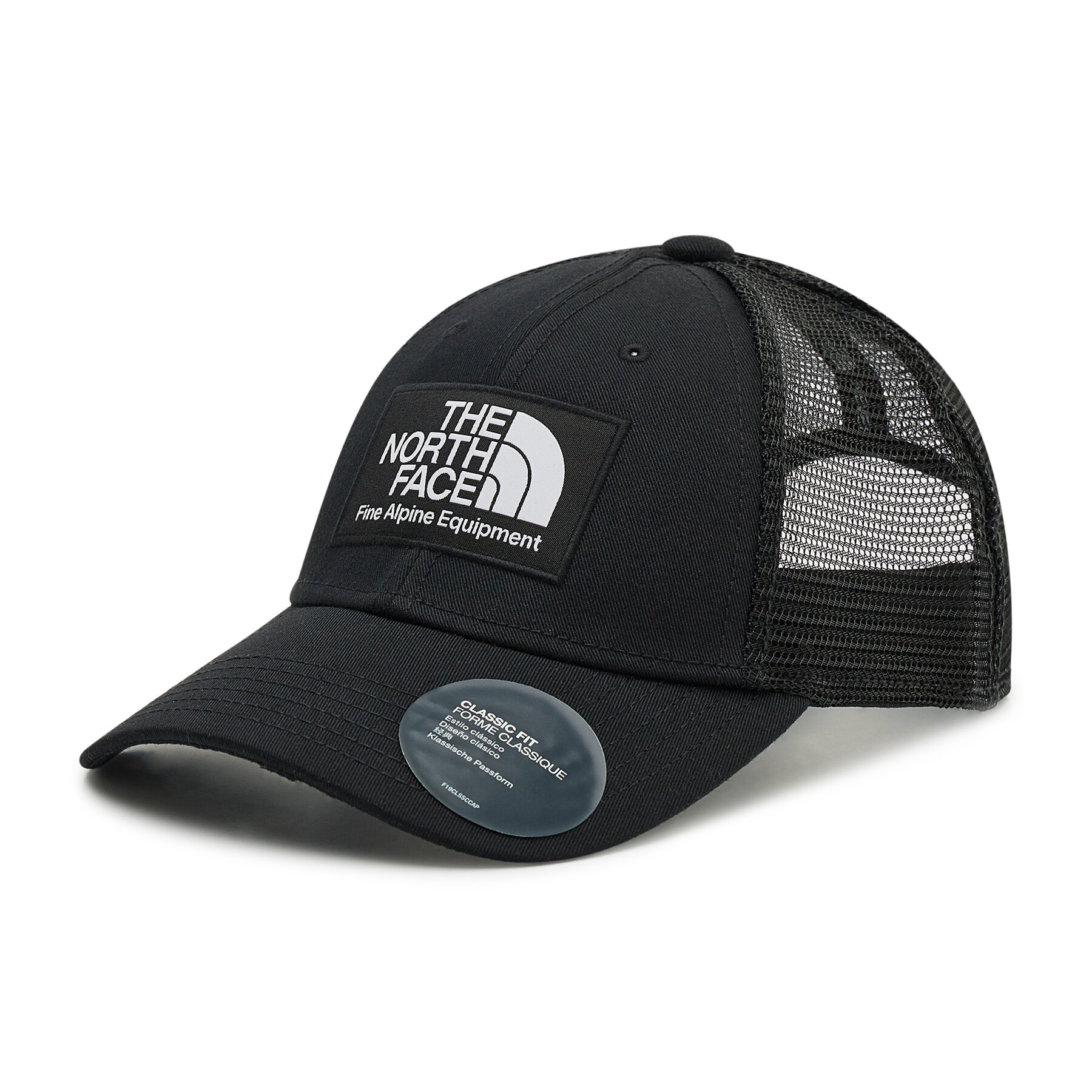 Gorra con visera The North Face Mudder Trucker NF0A5FXAJK3-1 Negro