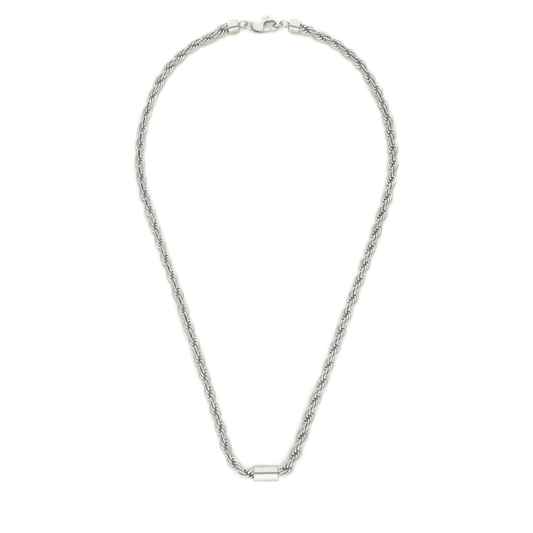 Ogrlica Armani Exchange Icon Chains AXG0125040 Silver