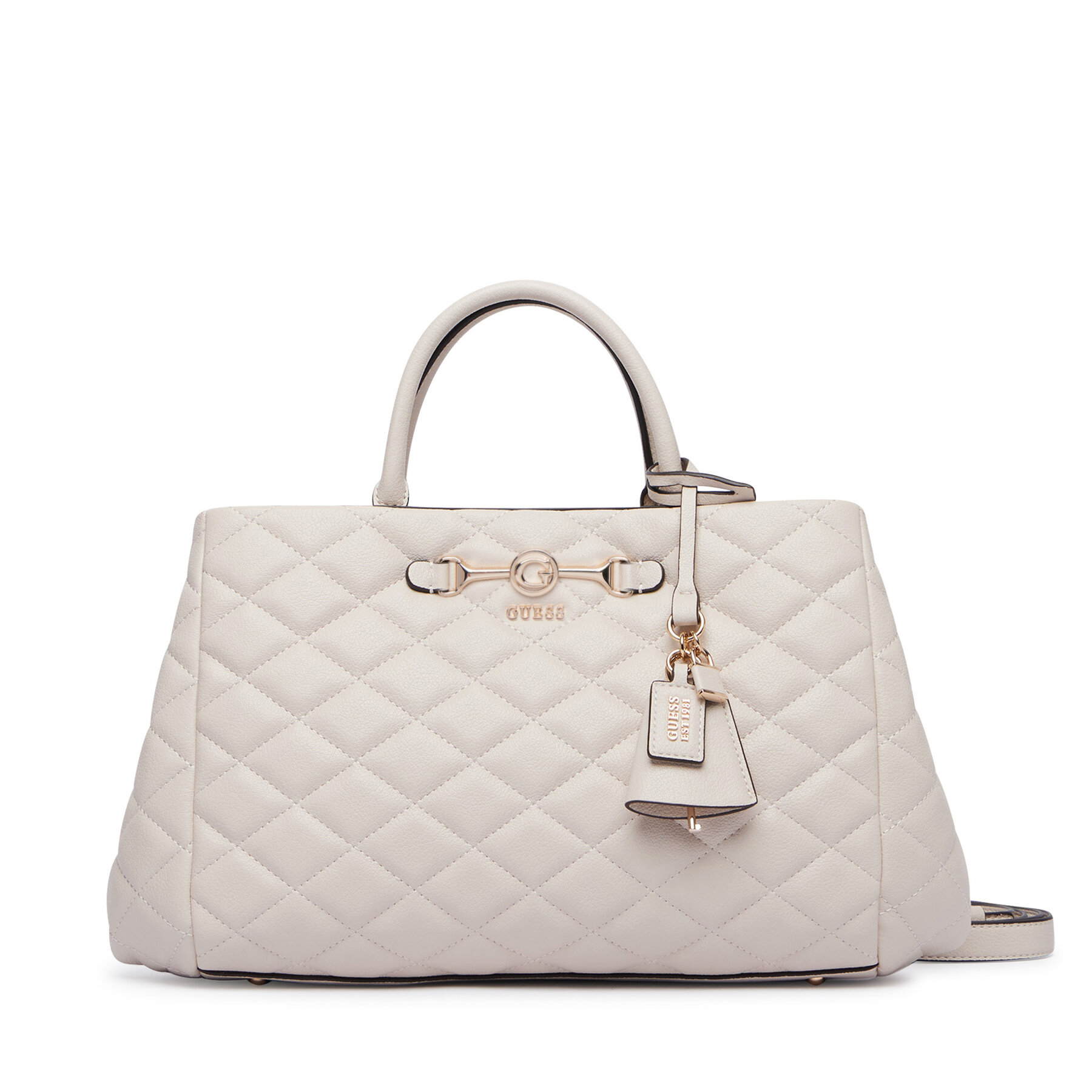 Geantă Guess Frances HWQG22 41060 Crem
