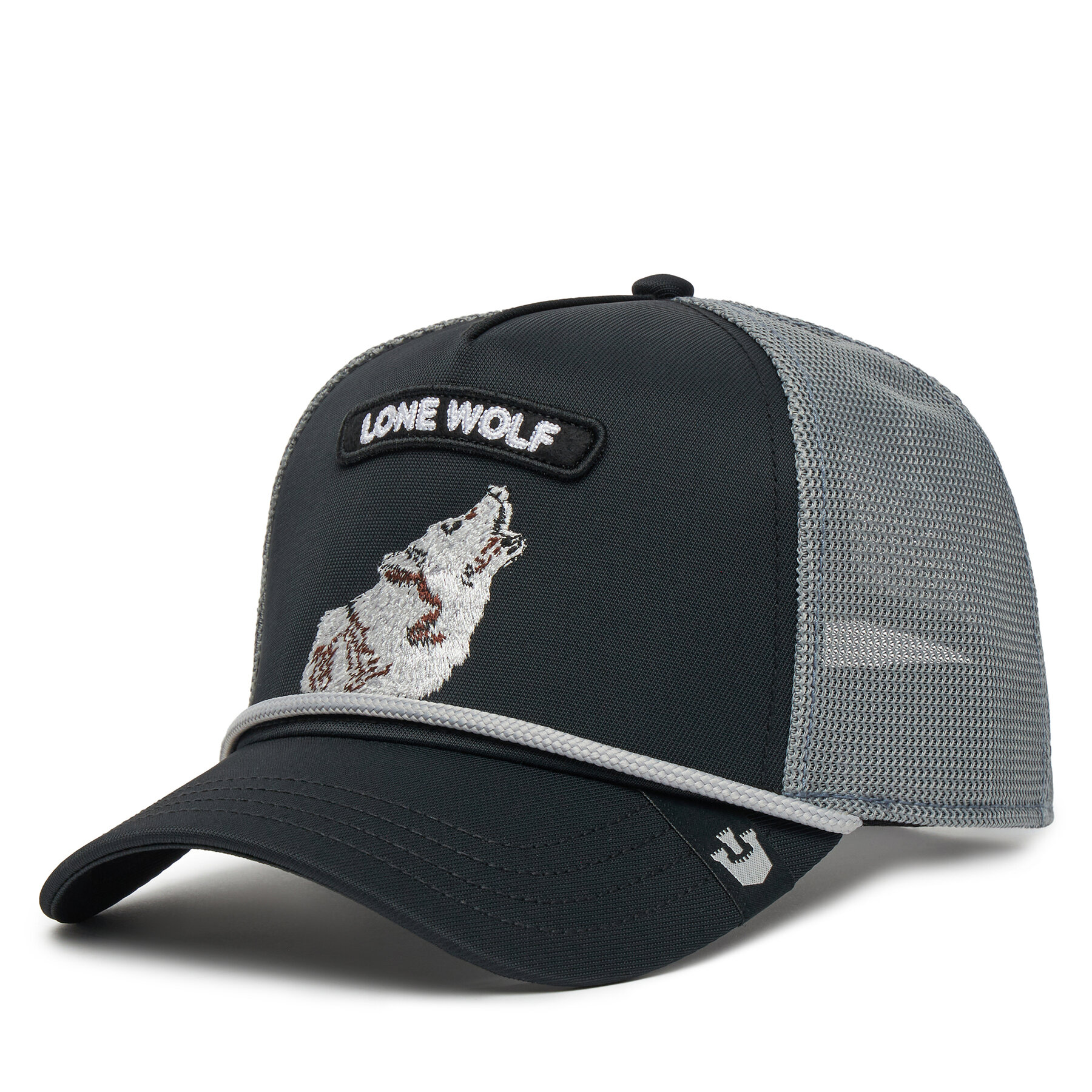 Czapka z daszkiem Goorin Bros Czarny Wolf 101-1547-BLK