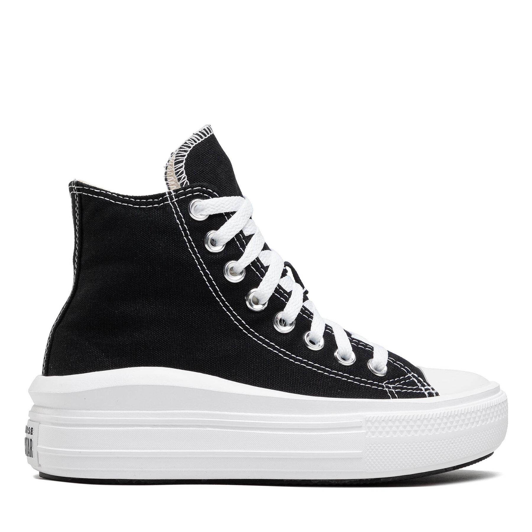 Dámske Plátenky Converse, Rozmer: 37, Čierna, Chuck Taylor All Star Move Platform 568497C