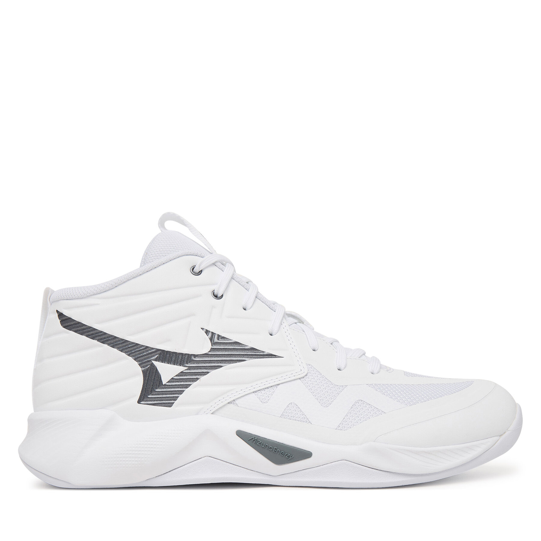Halové topánky Mizuno Wave Momentum Pro Mid V1GA2545 Biela