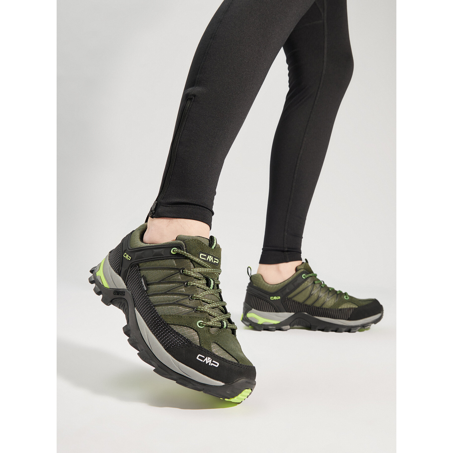 Trekking čevlji CMP Rigel Low Trekking Wp 3Q54457 Khaki