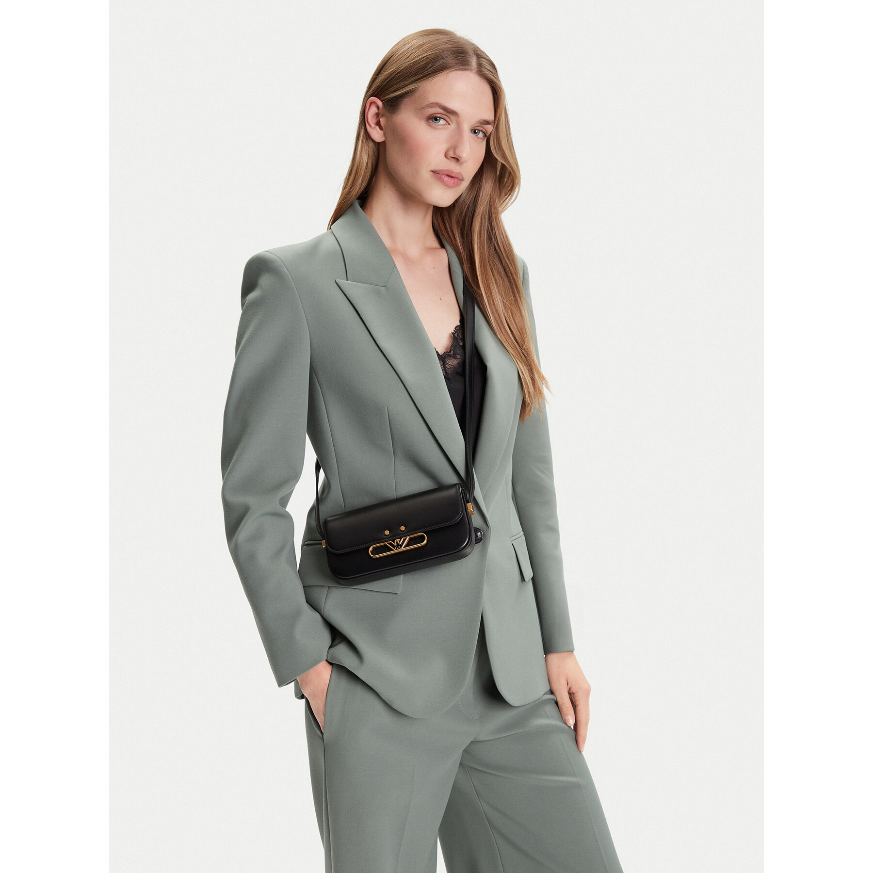 Kabelka Emporio Armani EW001212 AF14786 UC001 Čierna