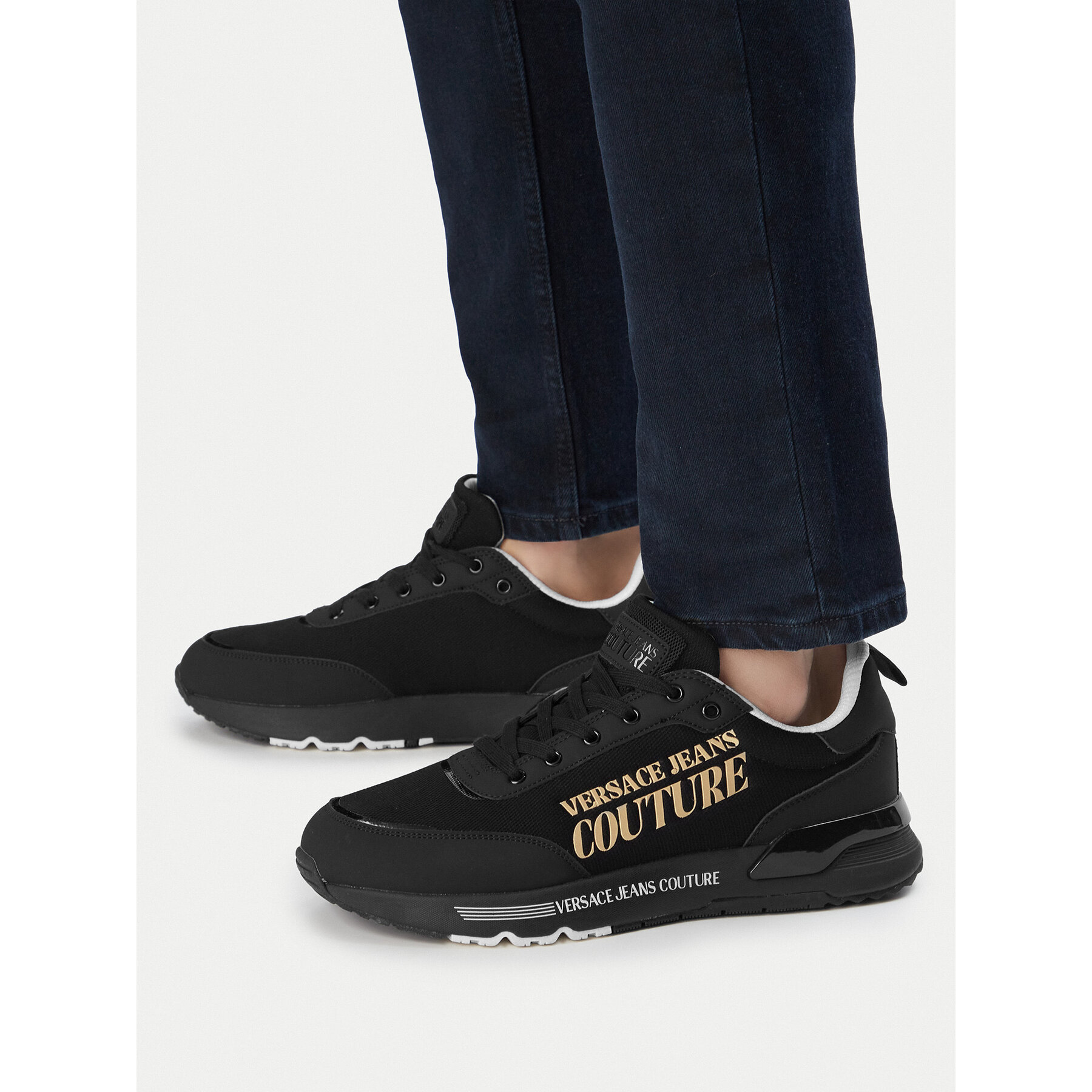 Sneakers Versace Jeans Couture 80YA3SA5 Negru