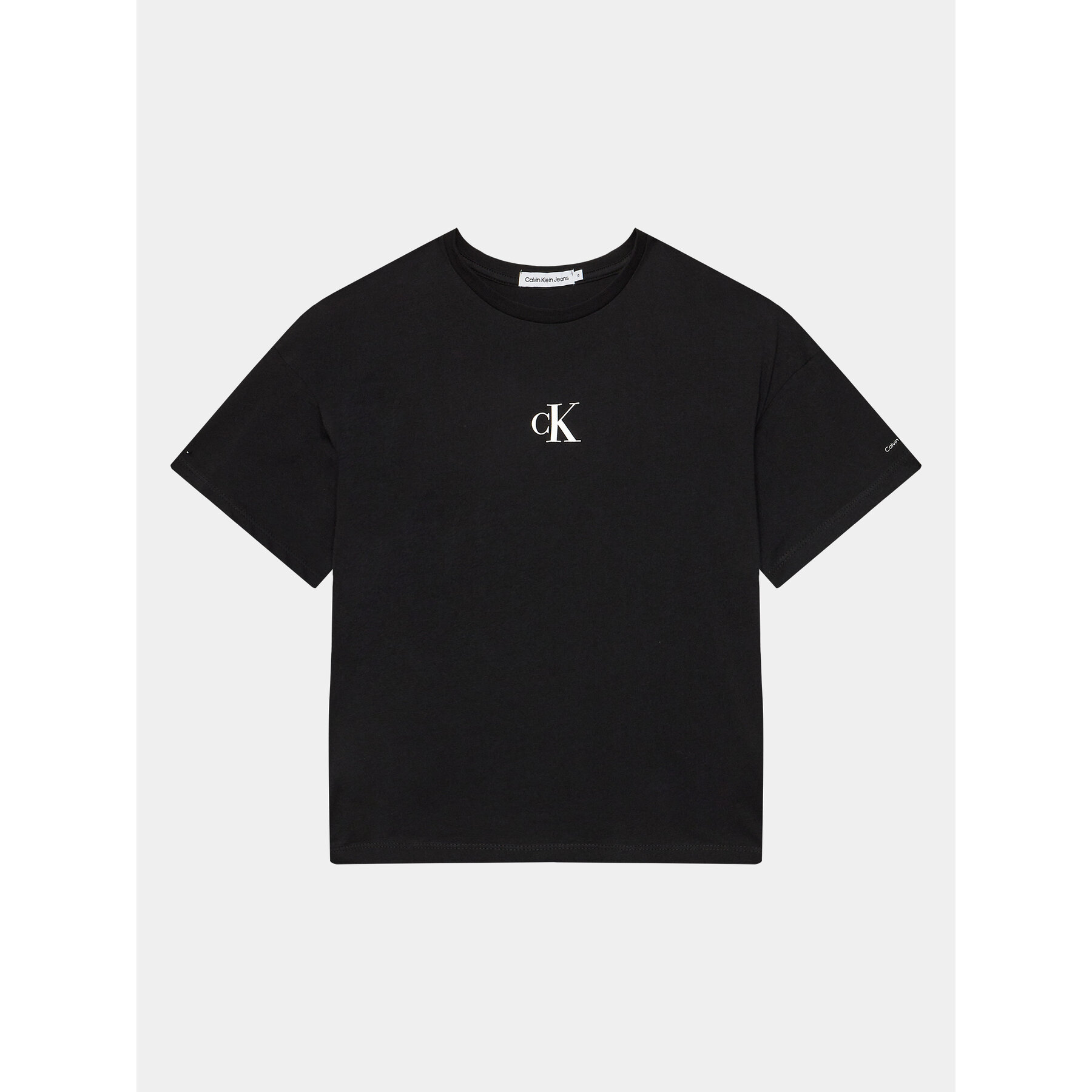 Calvin Klein Jeans T-Shirt IG0IG02136 Μαύρο Boxy Fit