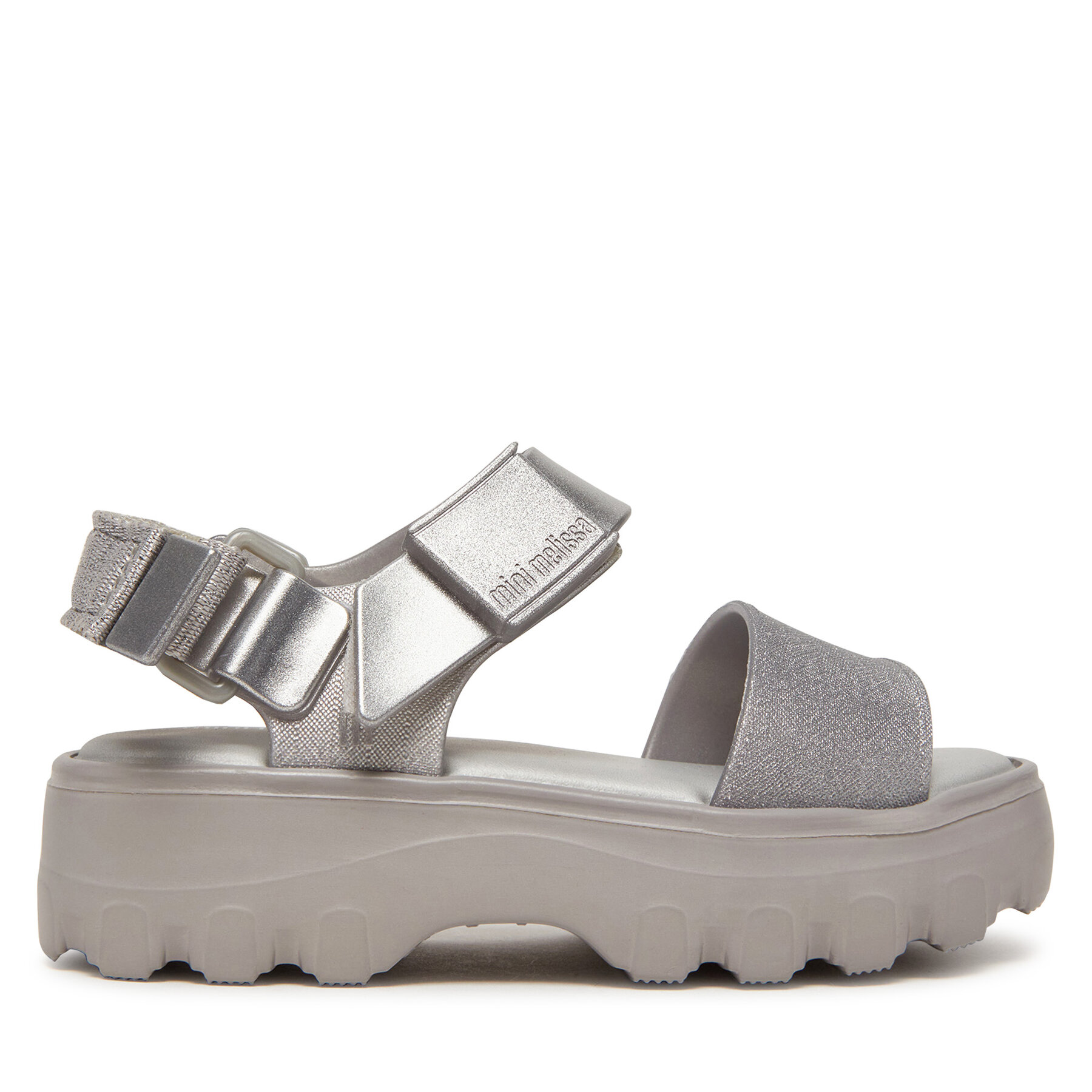 Sandále Melissa Melissa Kick Off Sandal Inf 35692 Strieborná