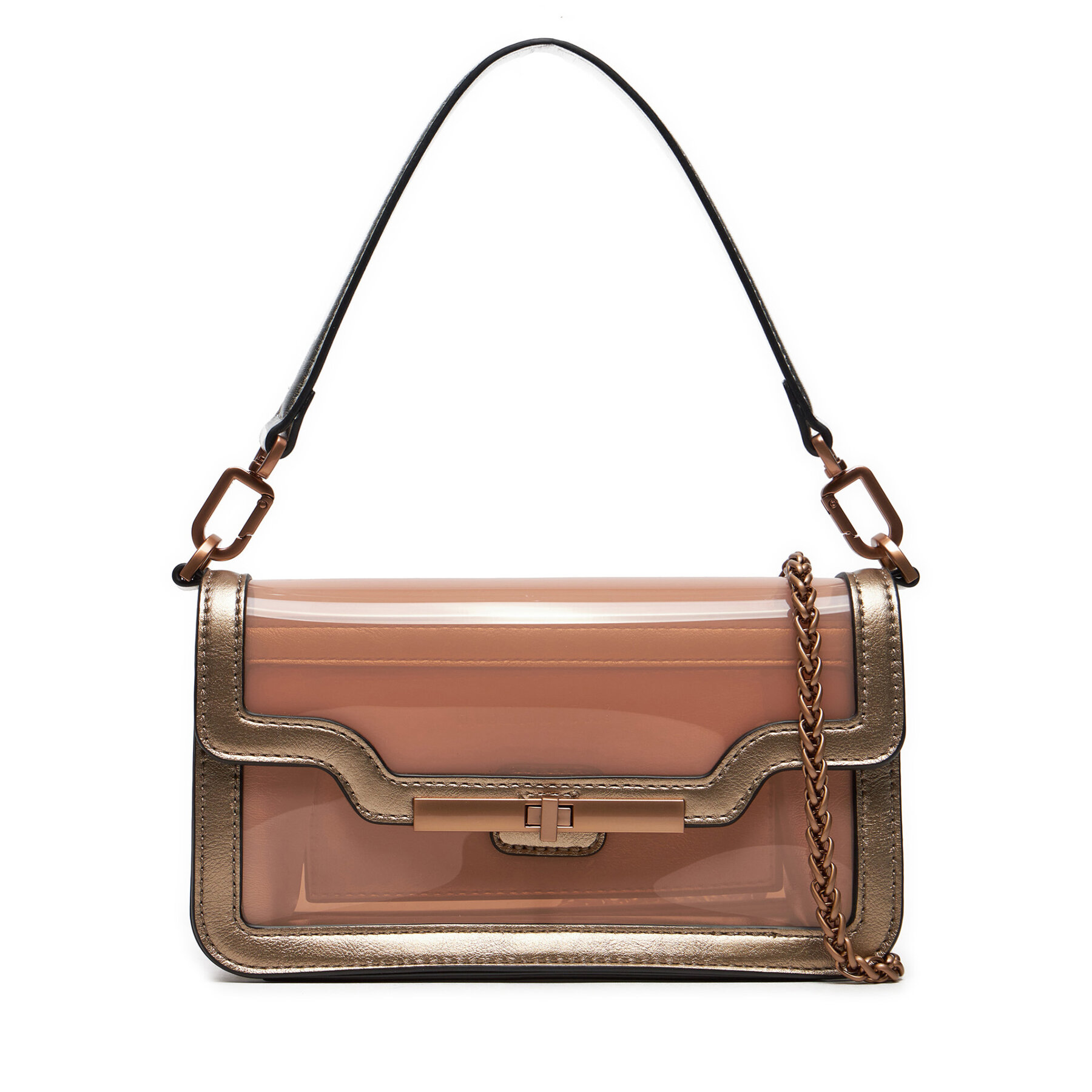 Bolso Hispanitas Vinilo BV243249 Oro