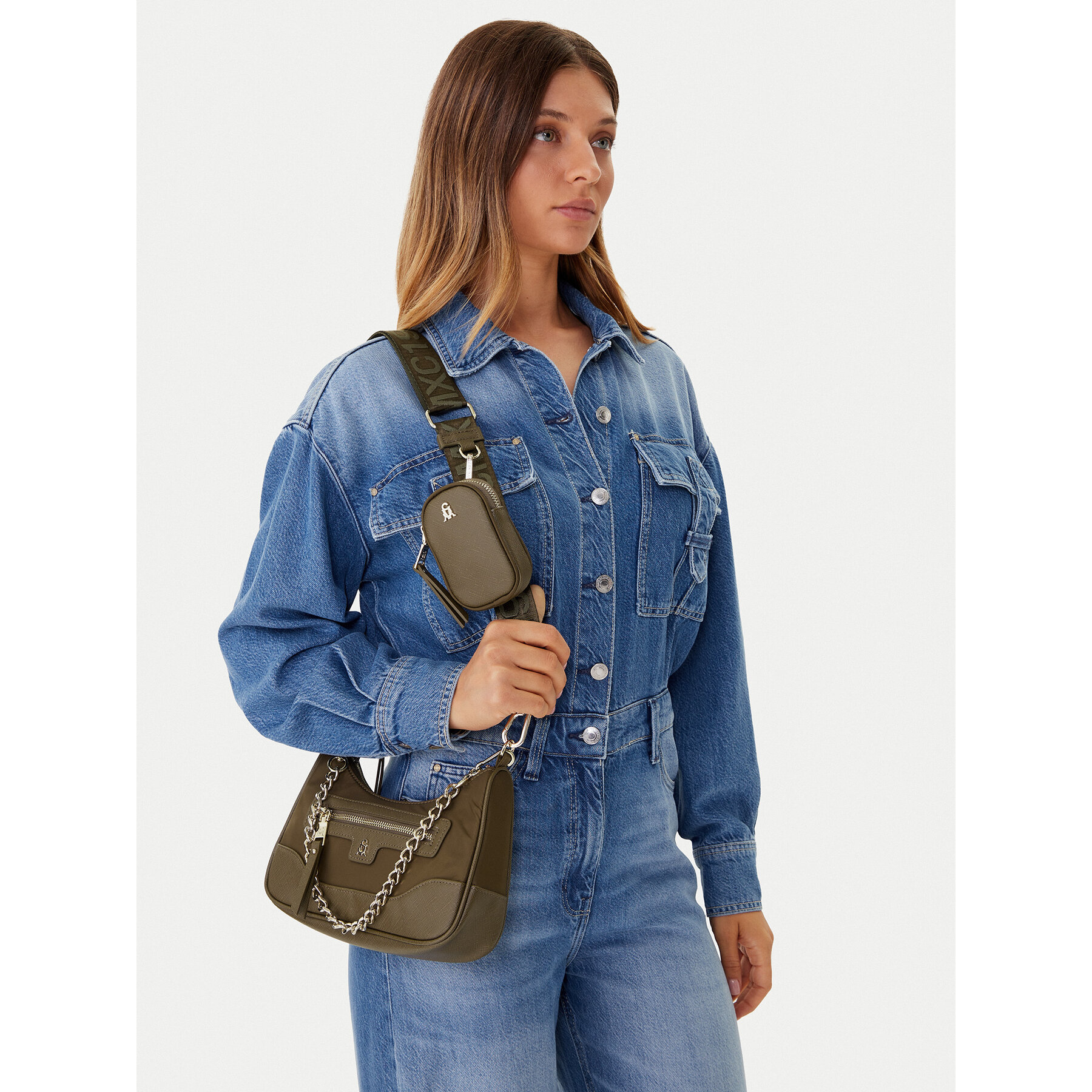 Дамска чанта Steve Madden Bgreed SM13001829 Зелен