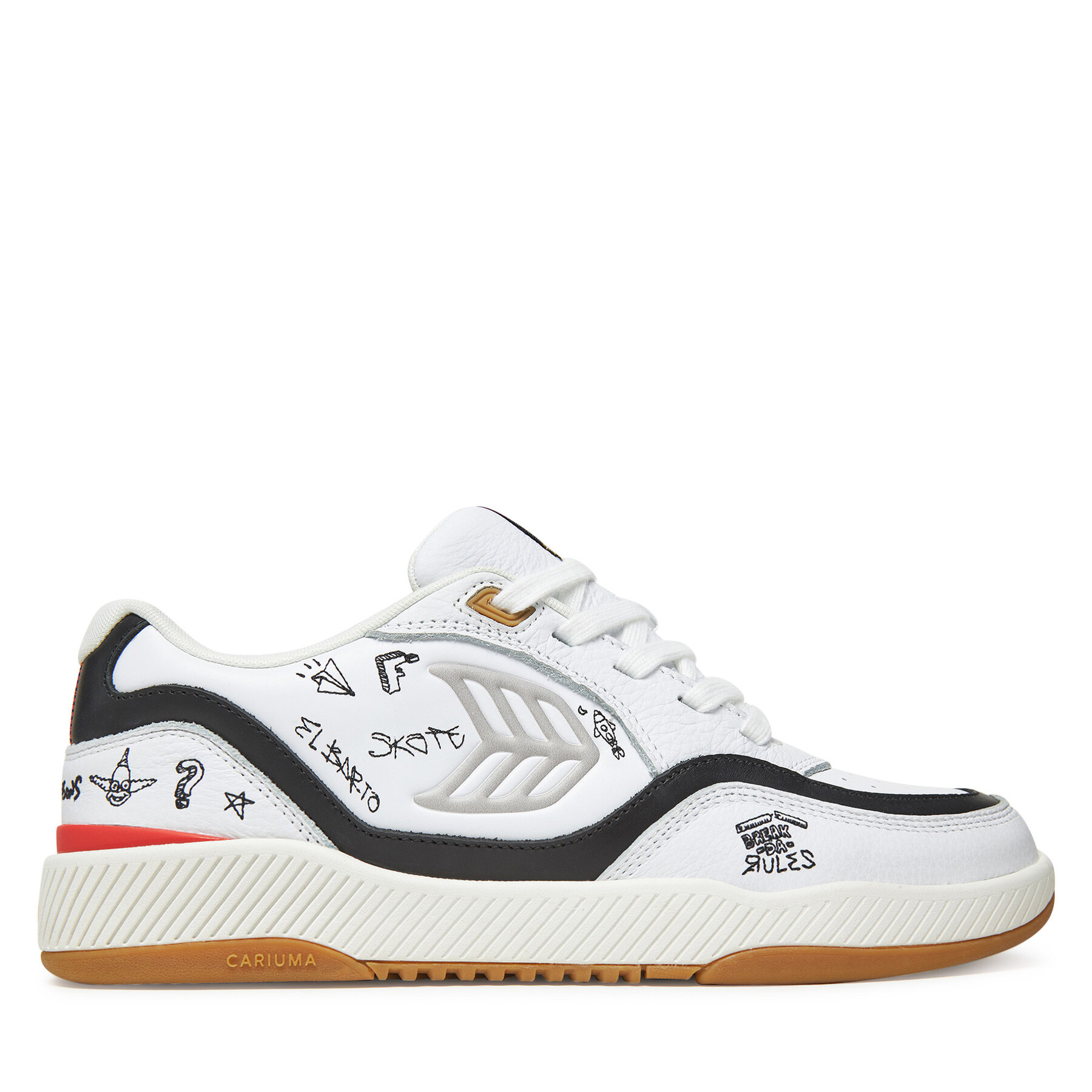 Сникърси Cariuma Simpsons Uba 701901W97M110 Бял