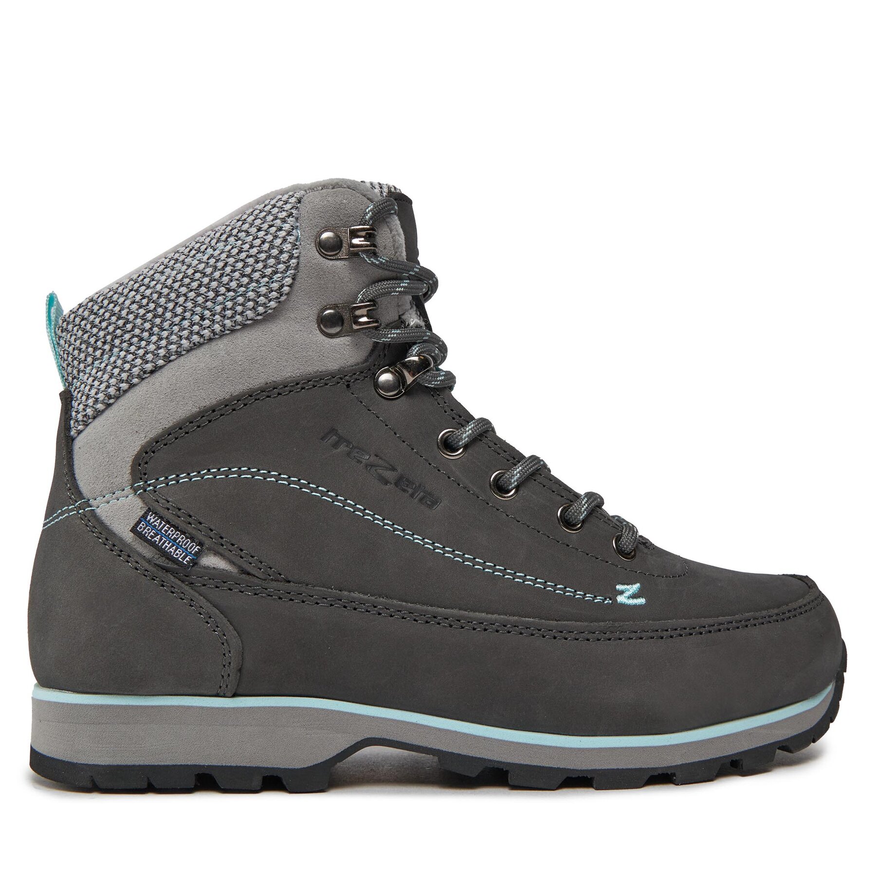 Damskie Trekkingi Trezeta, Rozmiar 39 Szary Velvet W's Wp 10723035