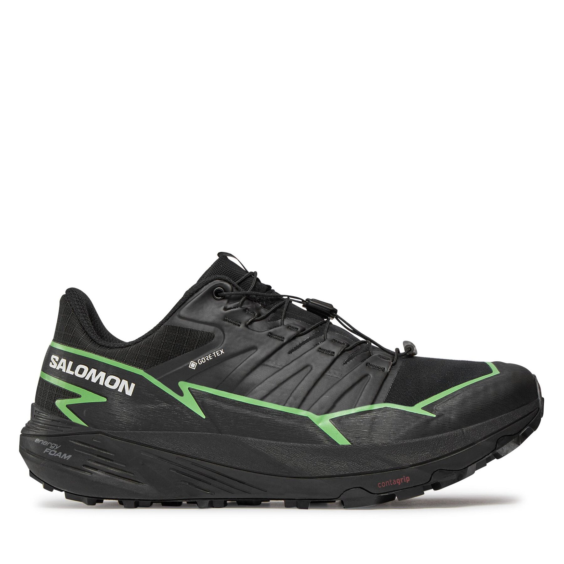 Herren Laufschuhe Salomon, Schuhgröße 47_13, Schwarz, Thundercross GORE-TEX L47279000