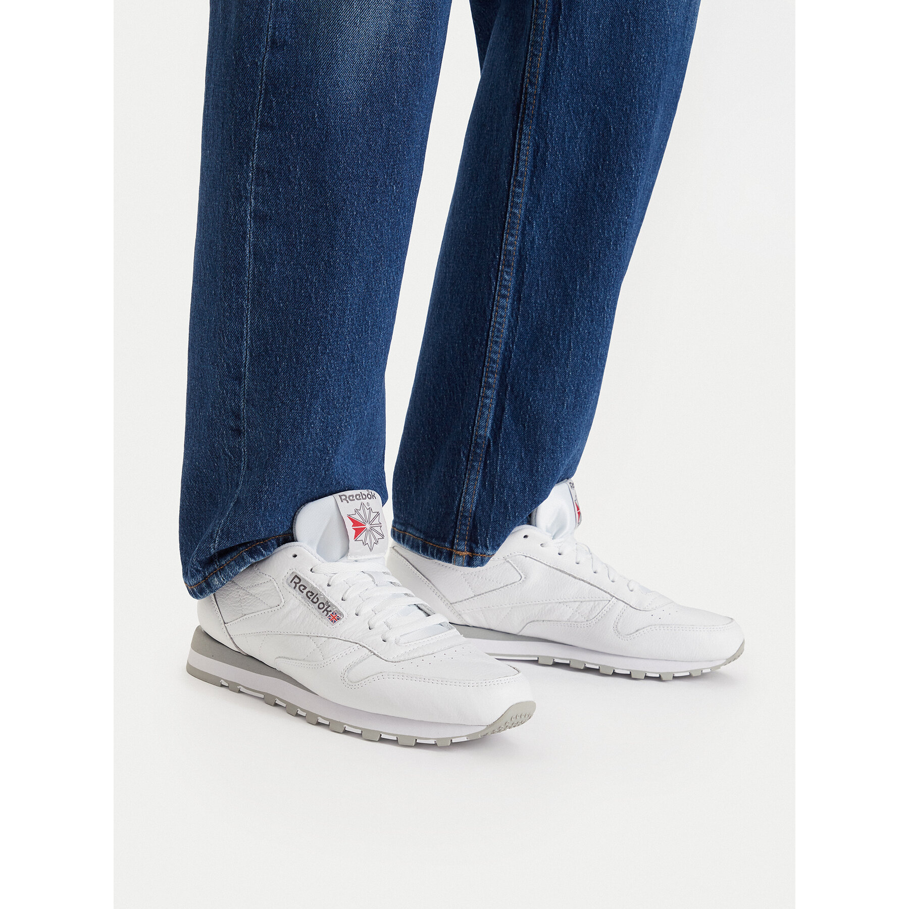 Sneakers Reebok EO-CLASSIC LEATHER 100008789 Alb