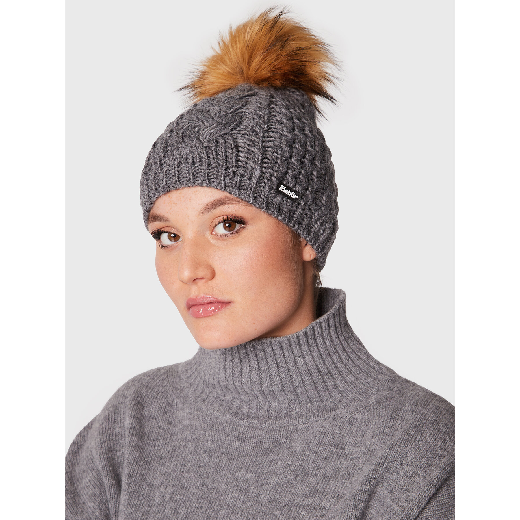 Шапка Eisbär Afra Lux 80111 Сив