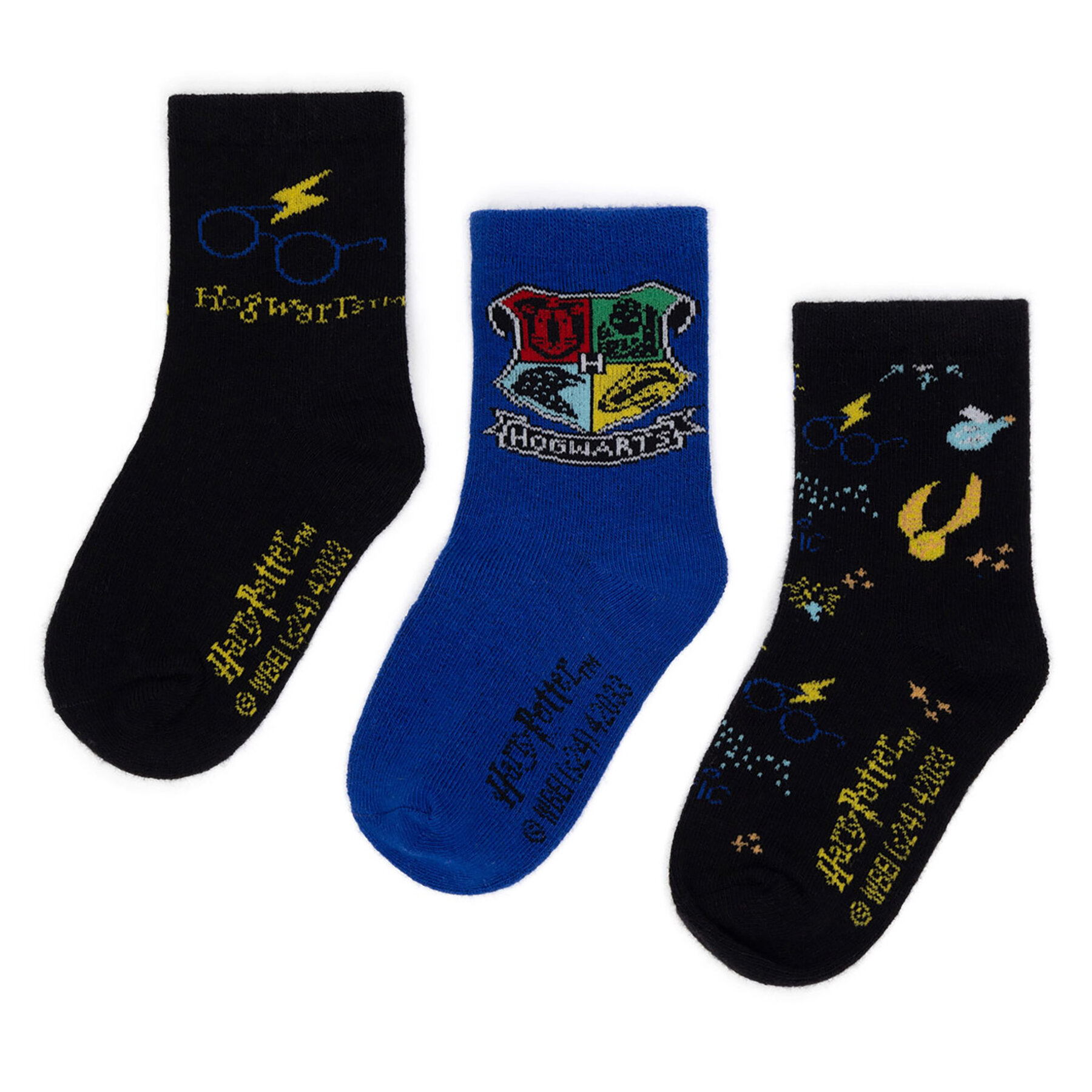  Zoknik Harry Potter ACCCS-AW24-226WBHP (3-pack) Fekete akciós termékkép 1