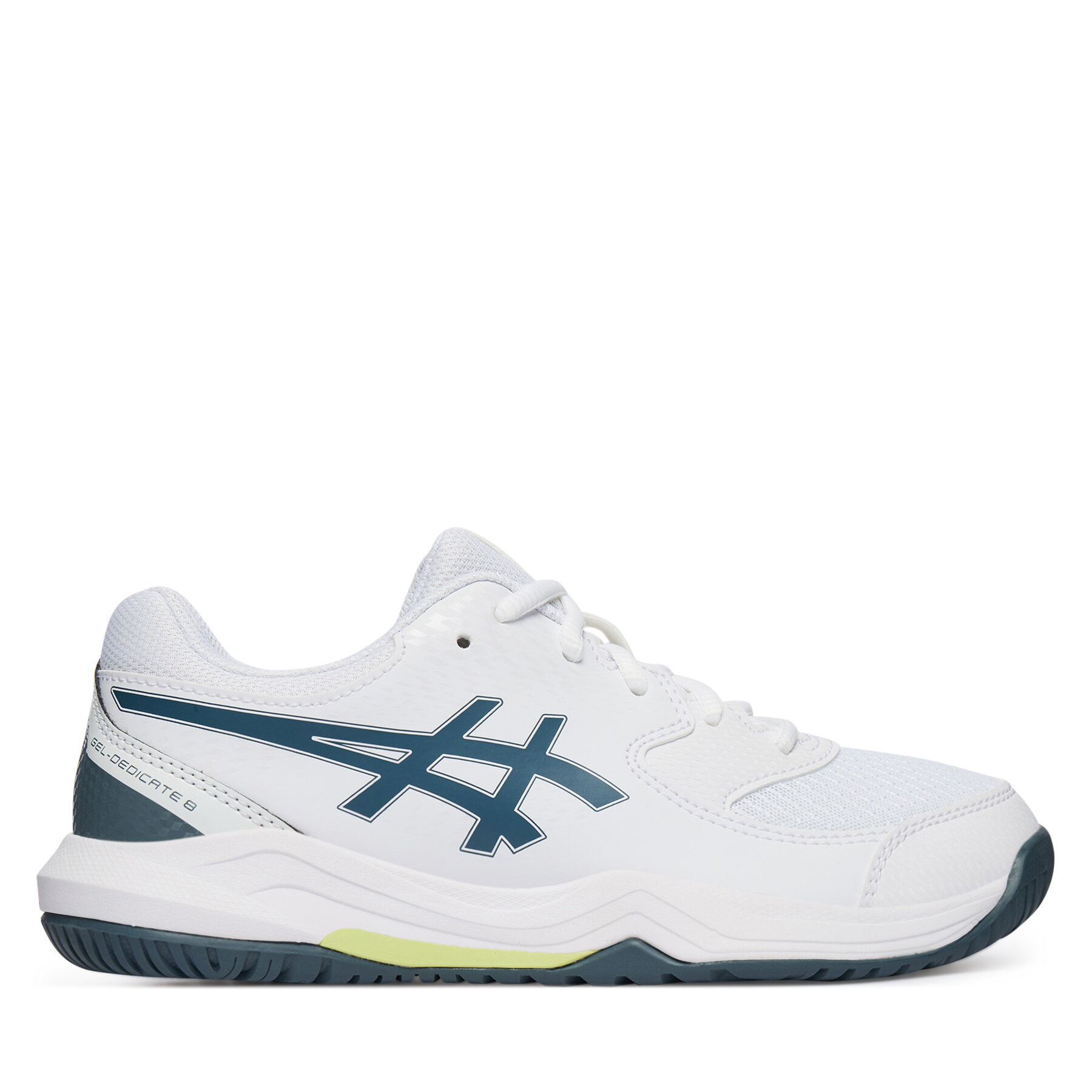 Obuća za tenis Asics Gel-Dedicate 8 Gs 1044A077 Bijela