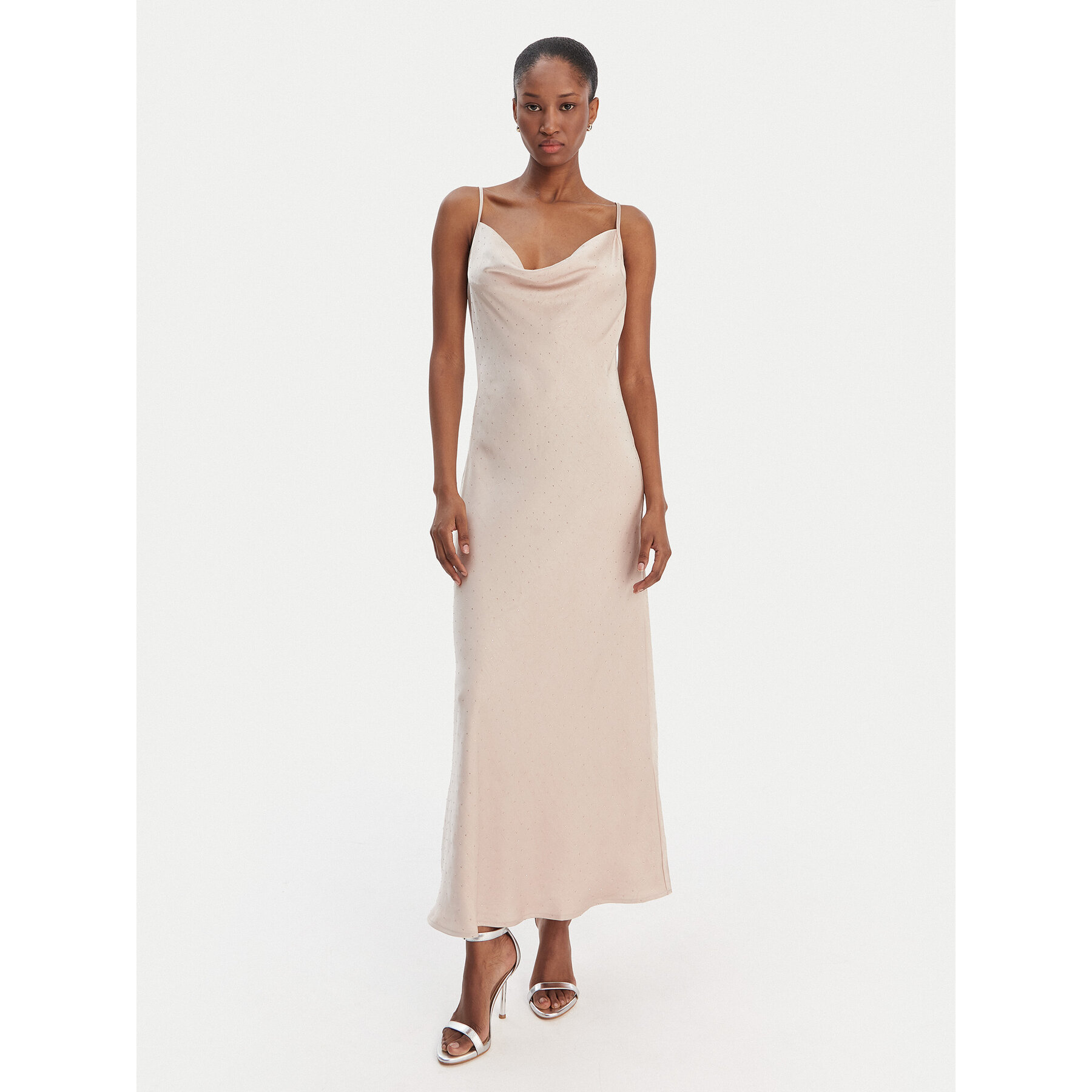 Guess Abendkleid W6RK50 WJ732 Beige Classic Fit