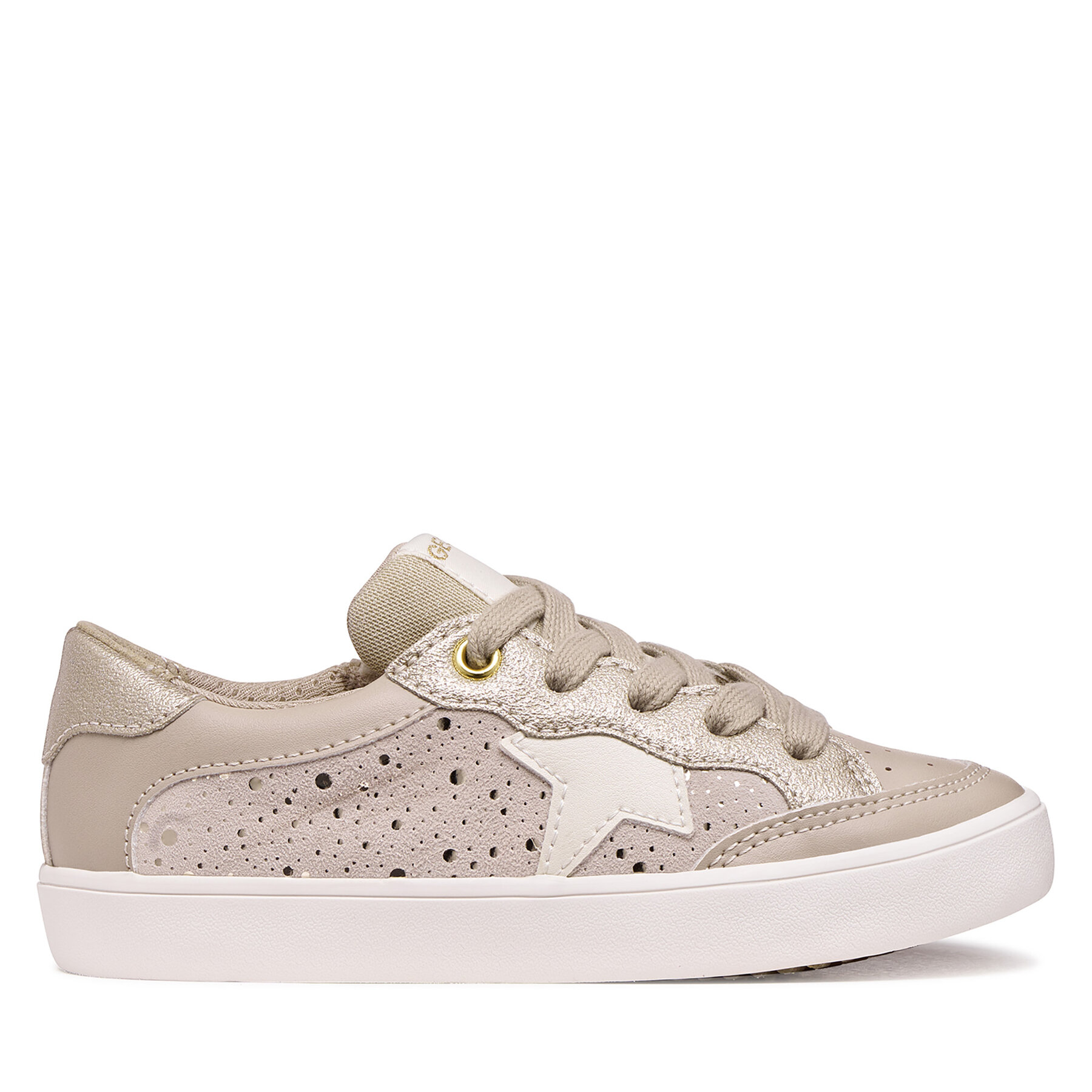 Sneakers Geox J Gisli Girl J654NC 0BC07 C5000 M Bej