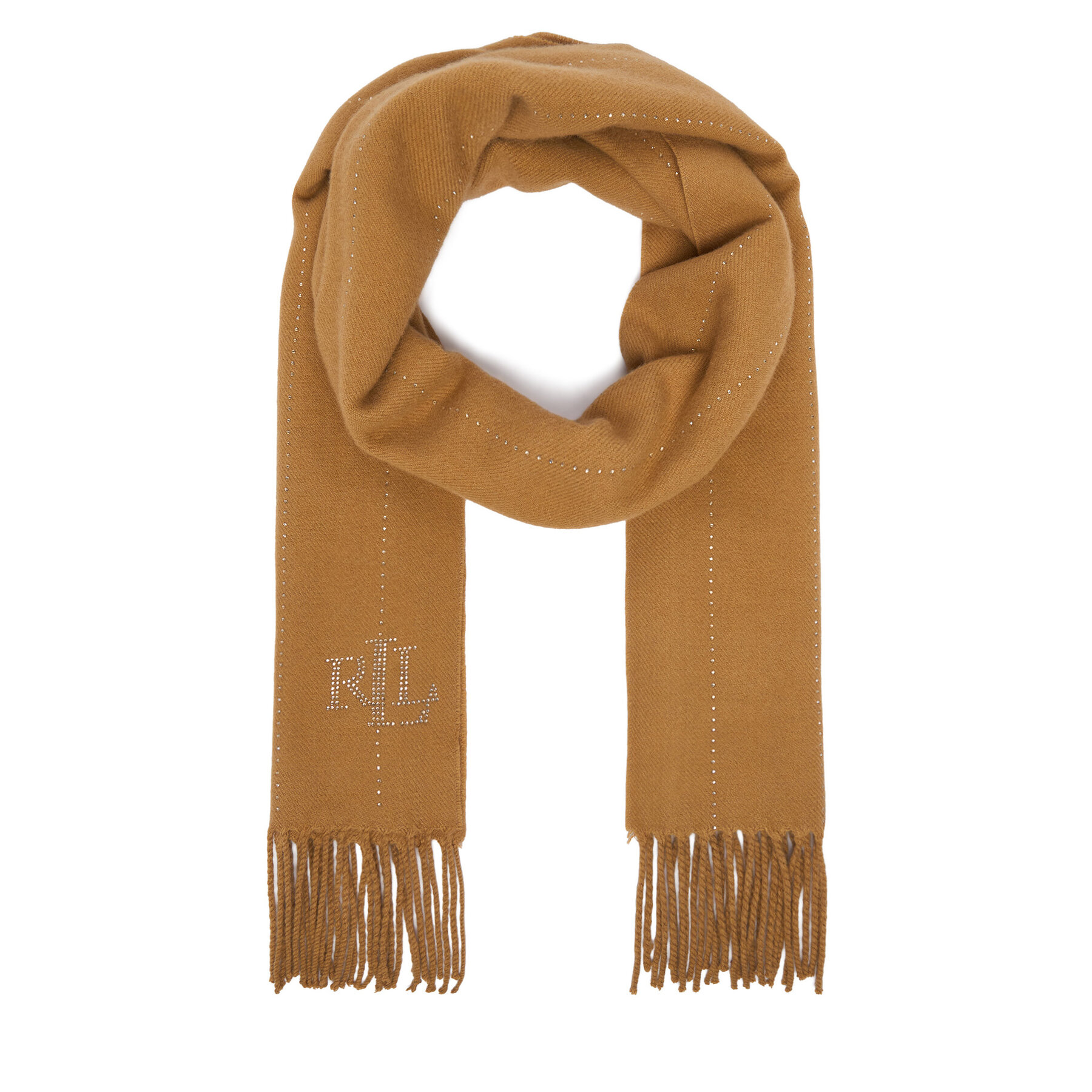 Šal LAUREN RALPH LAUREN 454P04453004 Svijetlo smeđa