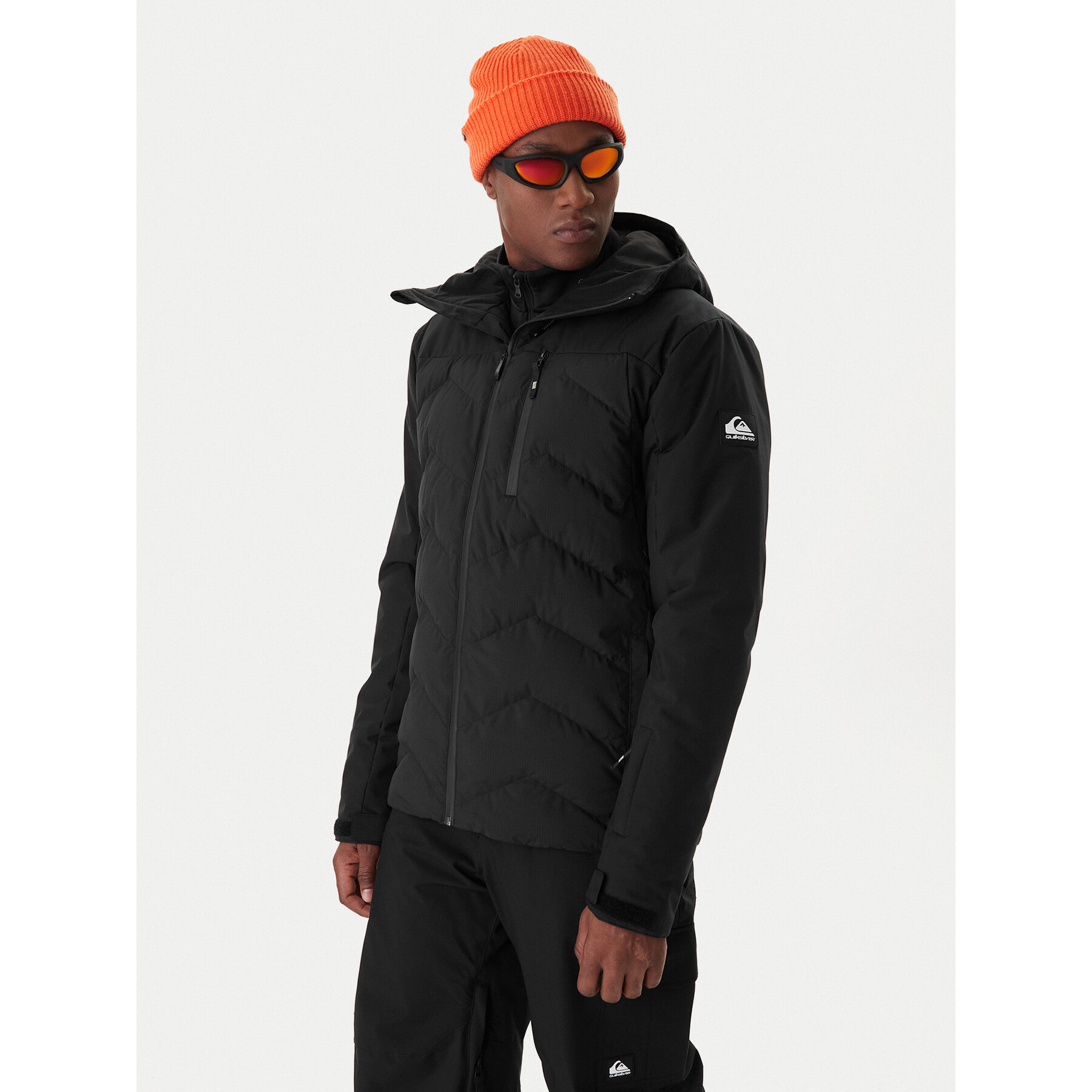 Quiksilver Skijacke The Edge EQYTJ03504 Schwarz Slim Fit