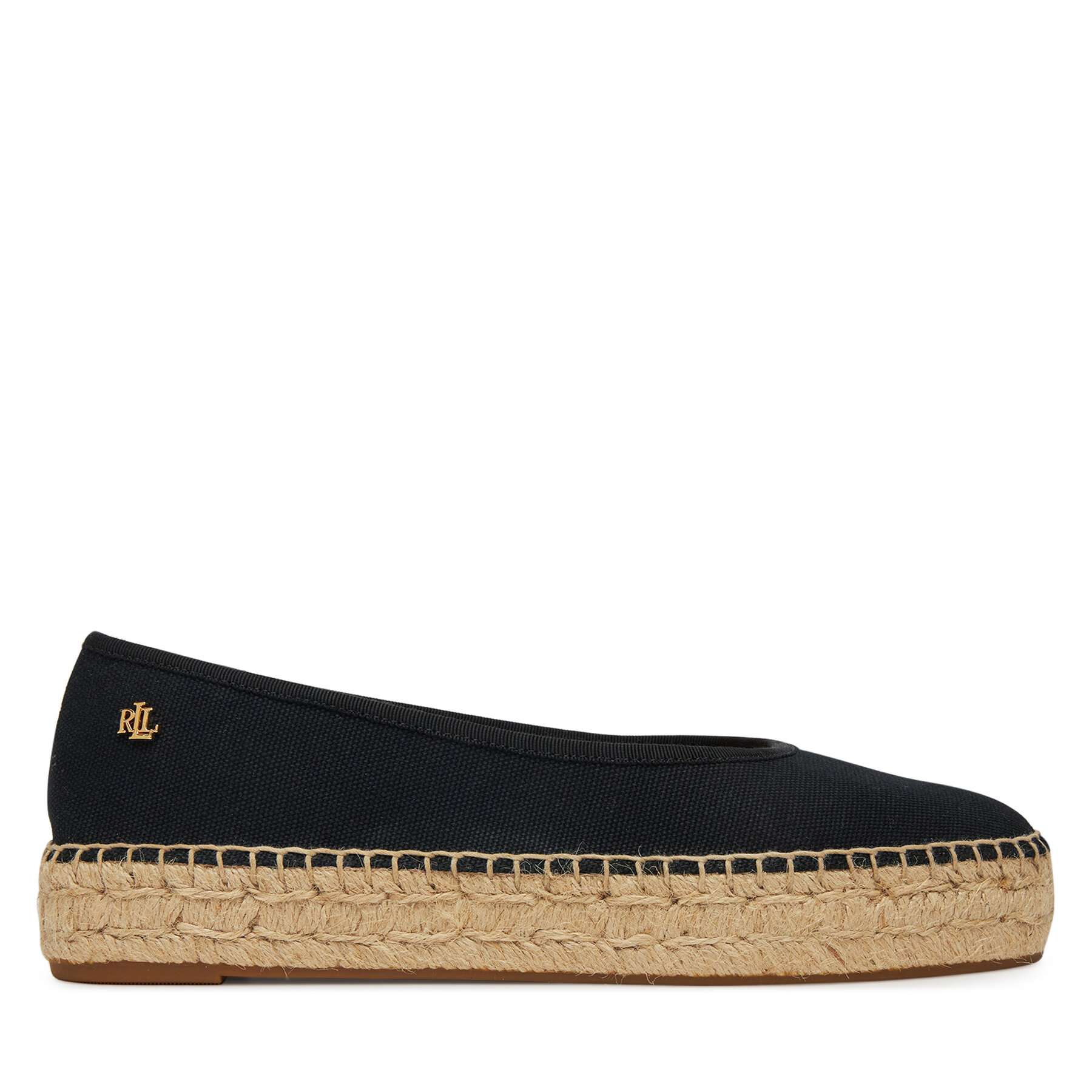 Damskie Espadryle LAUREN RALPH LAUREN, Rozmiar 37 Czarny Luize 802959187001
