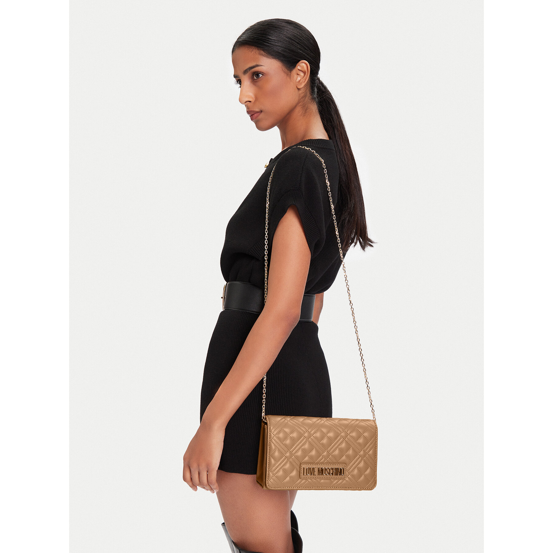 Дамска чанта LOVE MOSCHINO JC4079PP0NLA0104 Бежов