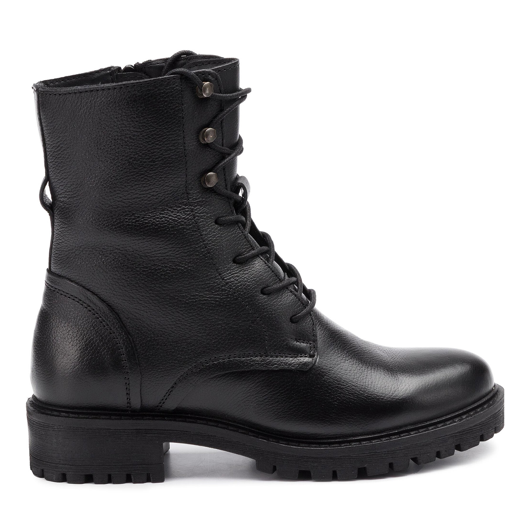 Bakancs Geox D Hoara E D94FTE 00085 C9999 Fekete