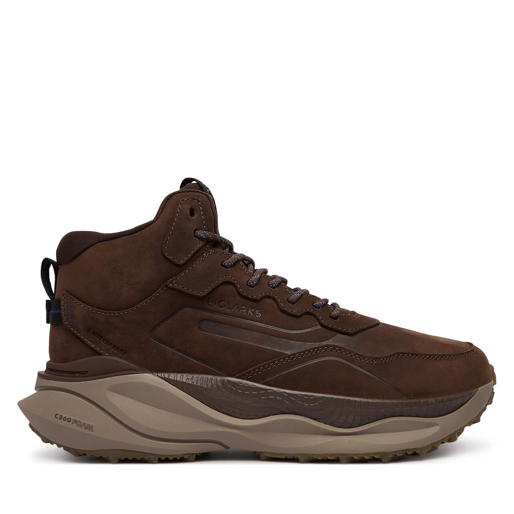 Туристически Clarks Pace TrailHiWP 26320179 Кафяв