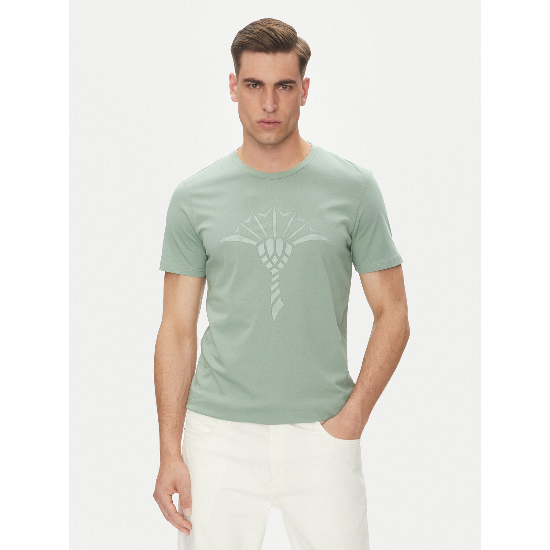JOOP! T-Shirt 17 JJ-01Alerio-3 30042432 Πράσινο Modern Fit