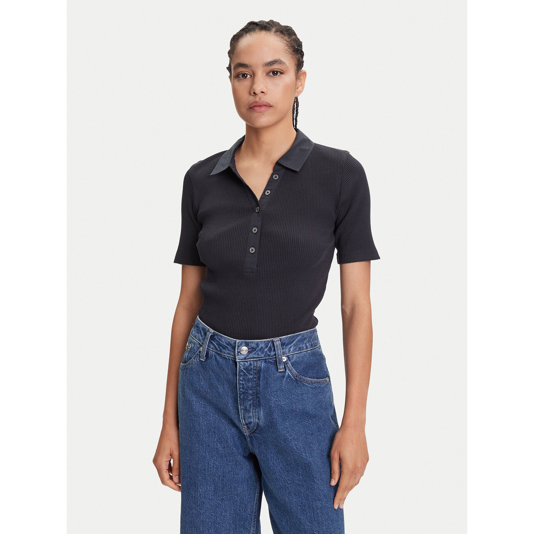 Marc O'Polo Polo majica 506 2156 53001 Mornarsko modra Slim Fit