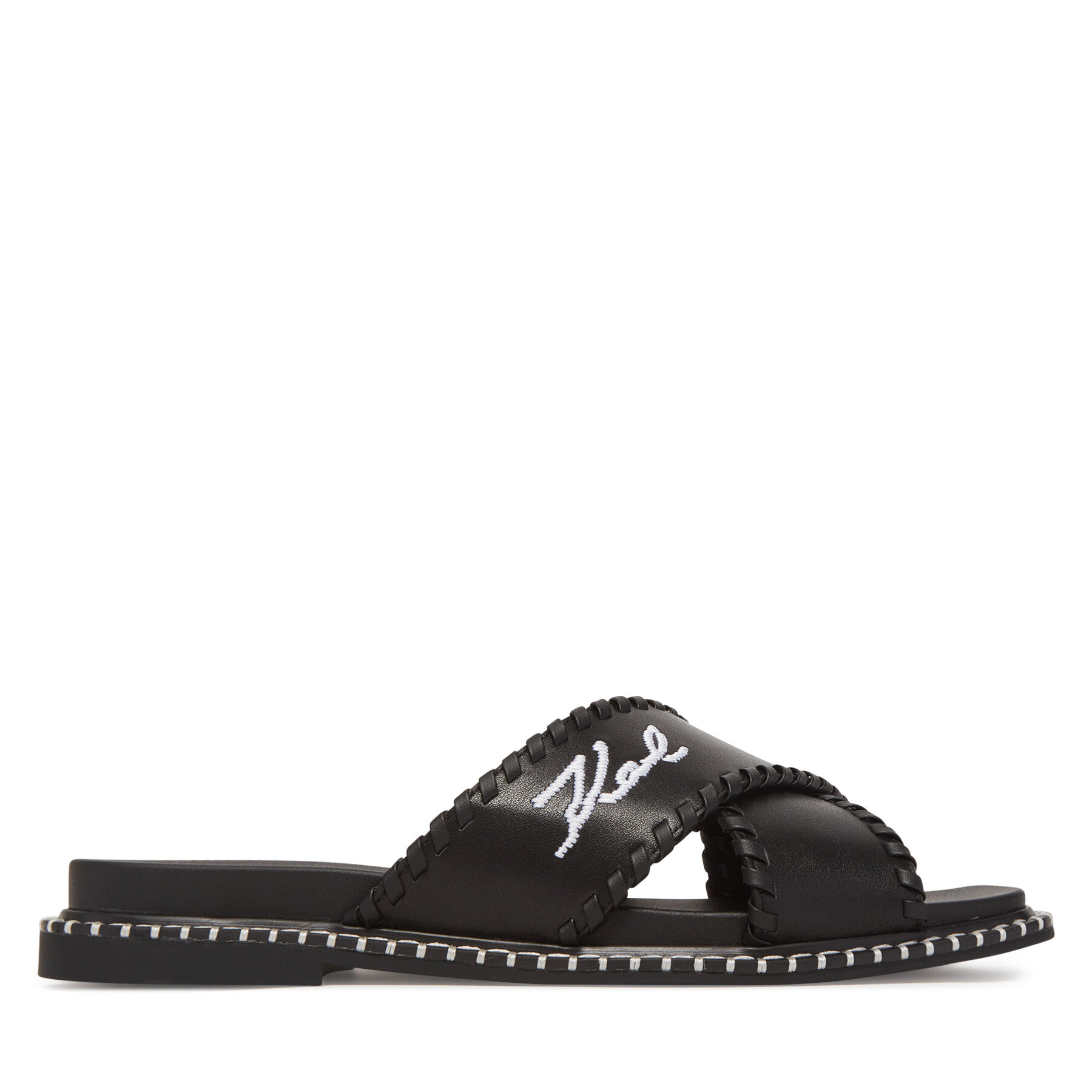 Παντόφλες KARL LAGERFELD Kleo KL81372 Μαύρο