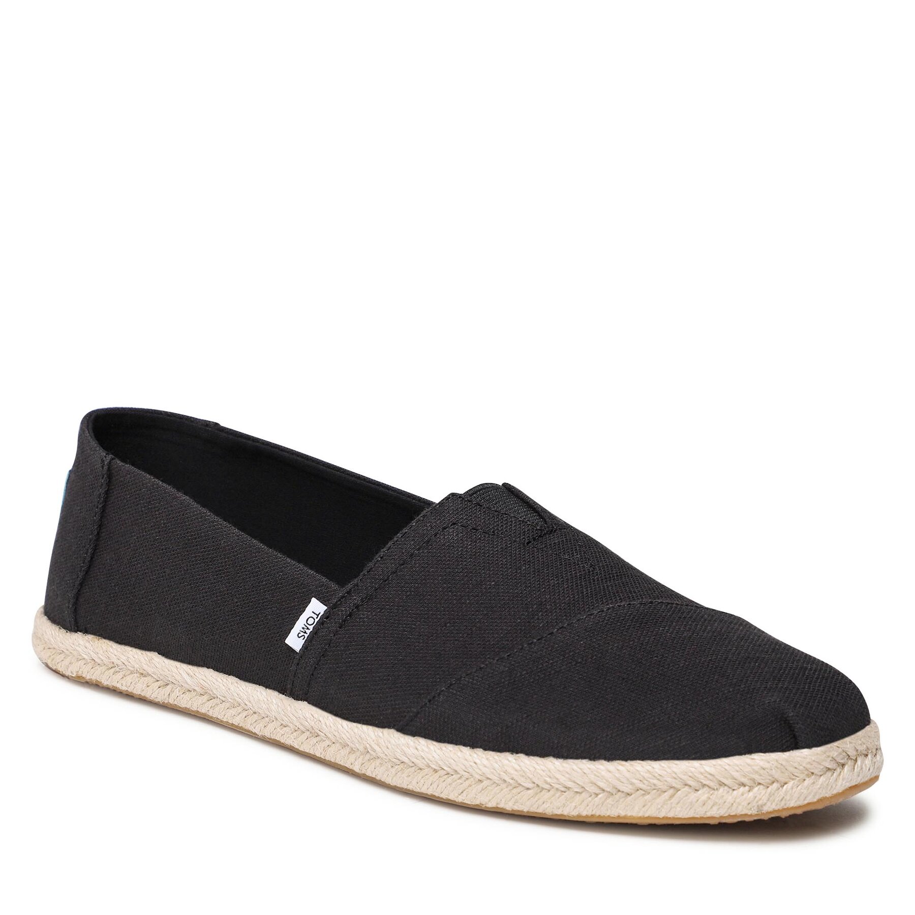 Dámske Espadrilky Toms, Rozmer: 40, Čierna, Alpargata Rope 10019670