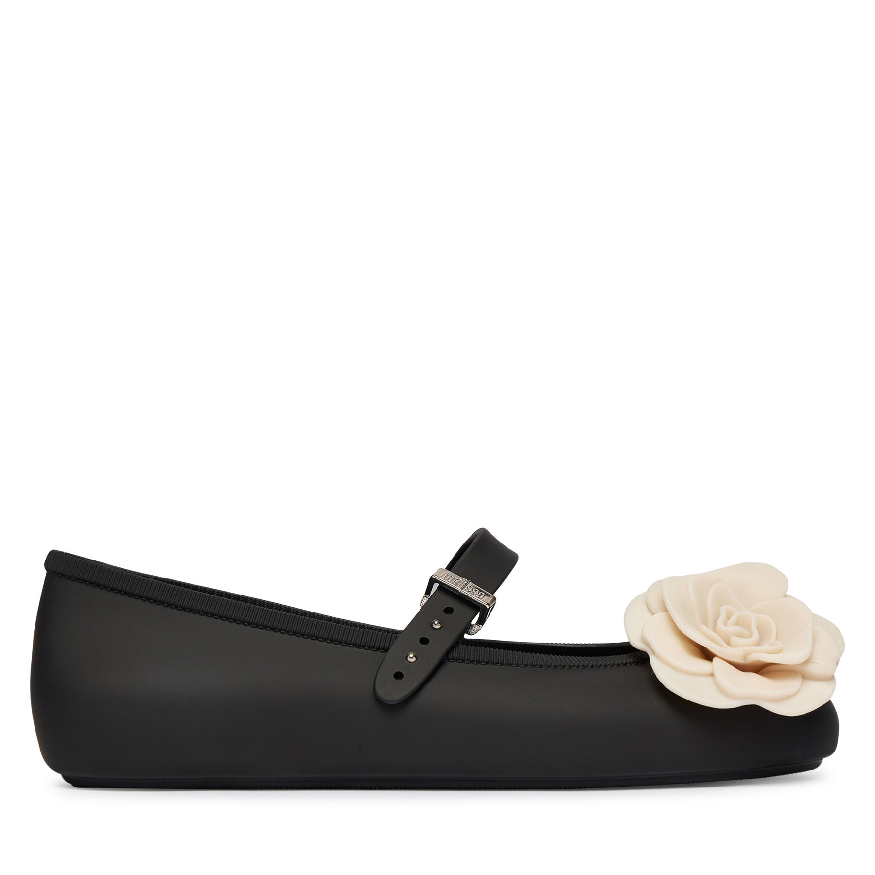 Baleríny Melissa Melissa Soft Ballerina Petals Ad 37820 Čierna